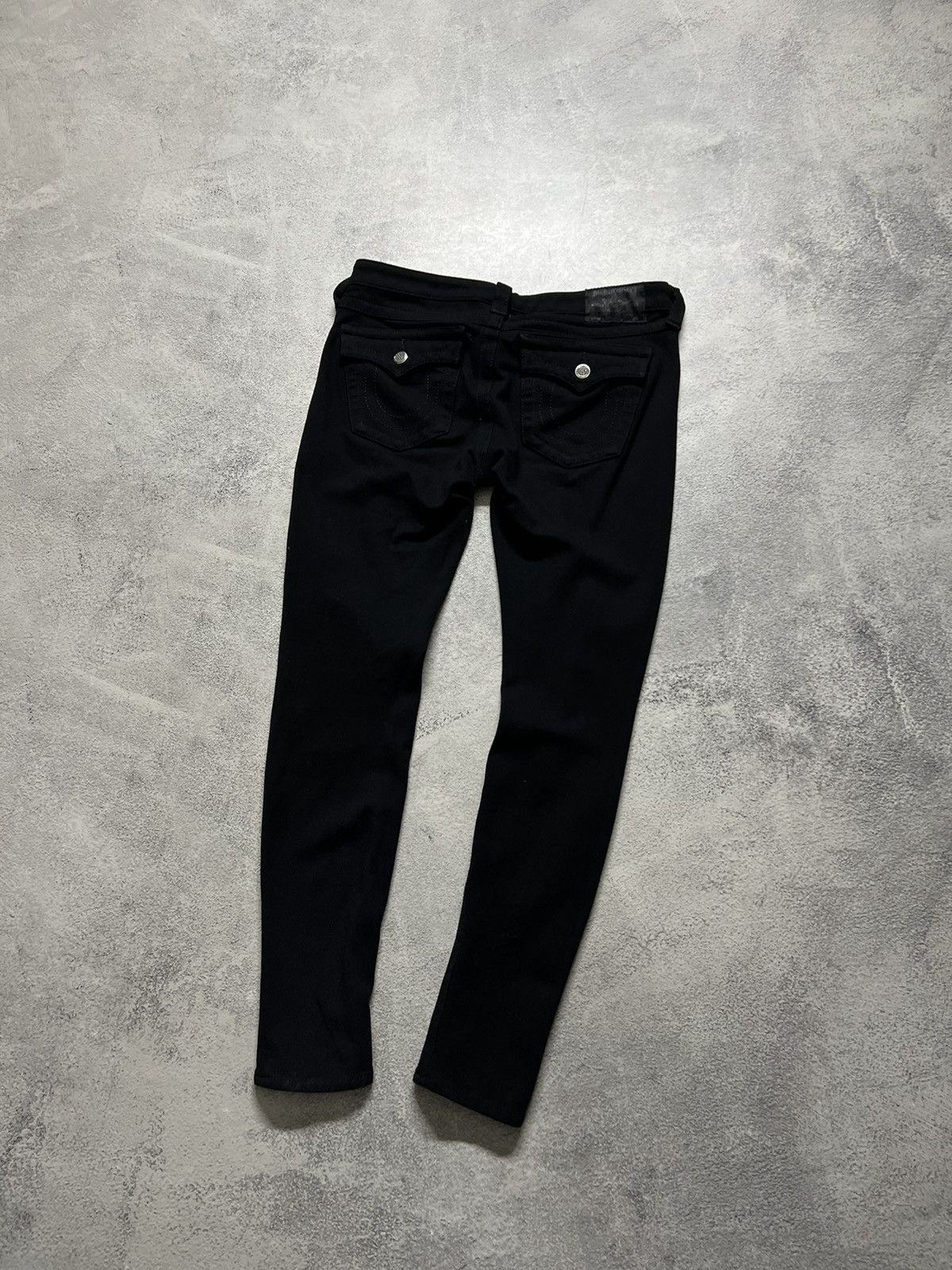 True Religion × Vintage Vintage Y2k True Religion USA Denim Jeans 00s Size 27" / US 4 / IT 40 - 3 Thumbnail