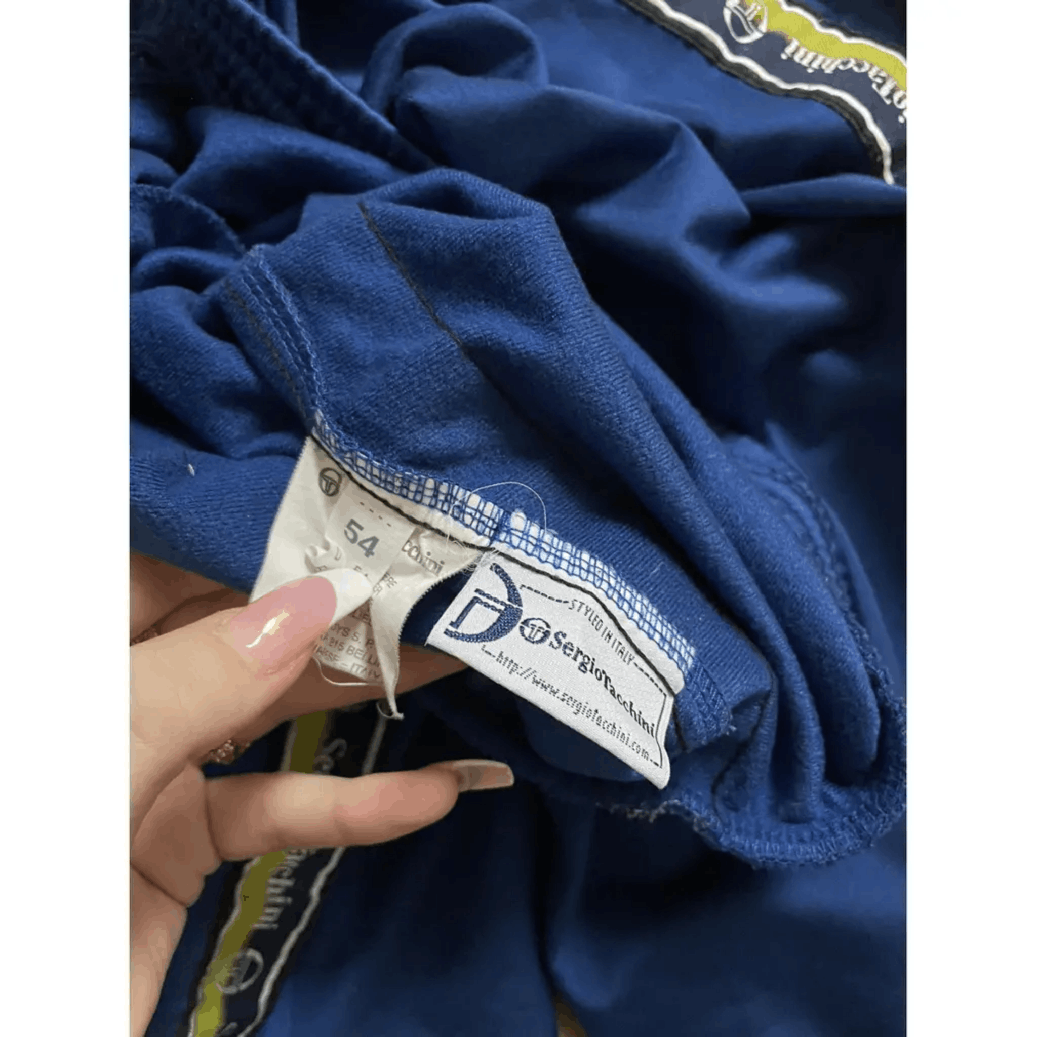Sergio Tacchini Sergio Tacchini Blue Track Pants (M) Size US 32 / EU 48 - 5 Thumbnail