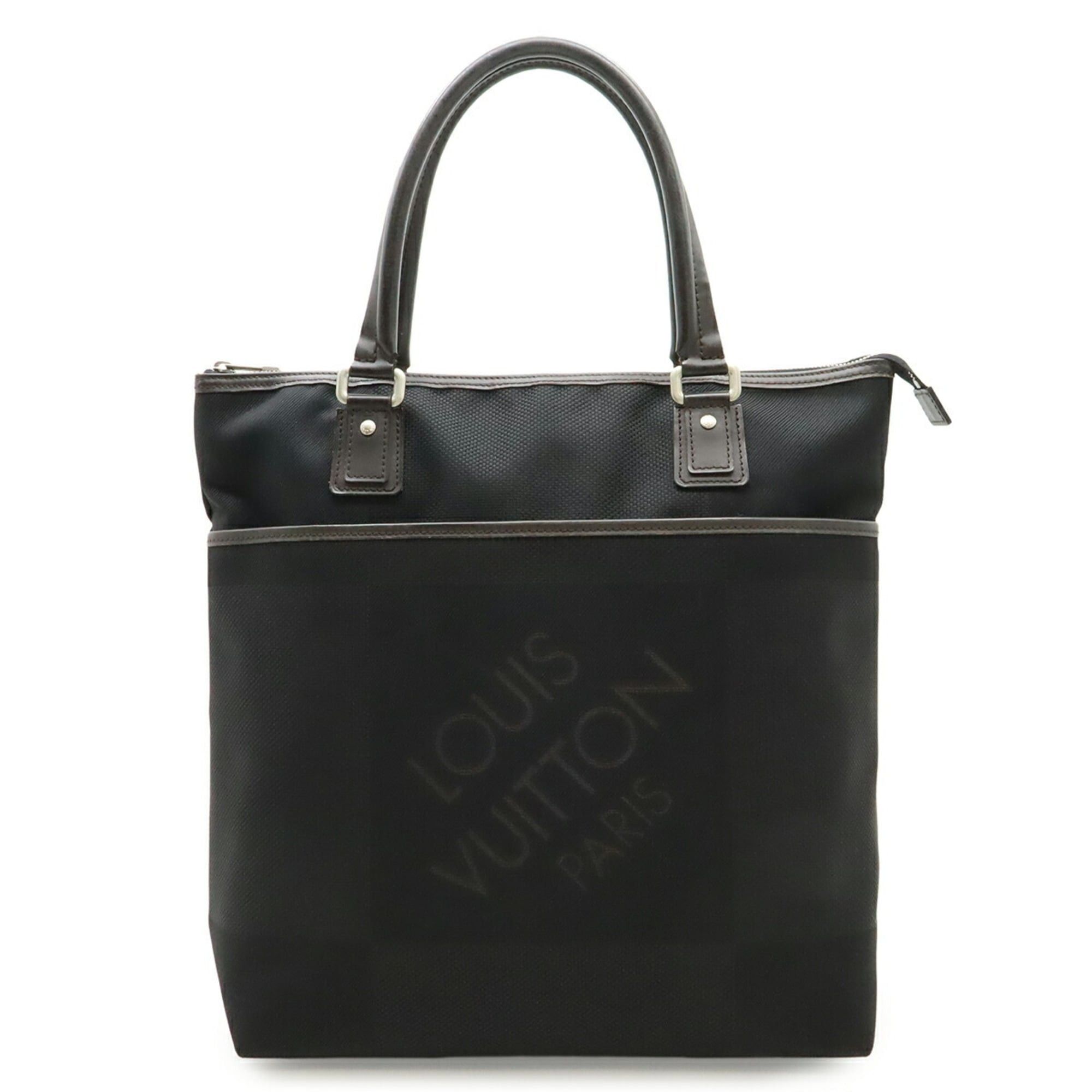 Louis Vuitton LOUIS VUITTON Damier Geant Cougar Tote Bag Handbag Noir Black M93085 Size ONE SIZE - 1 Thumbnail