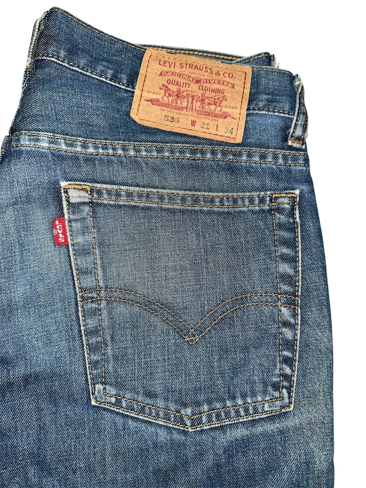 Levi's Vintage Clothing Levis 536 vintage Size US 31 - 8 Thumbnail