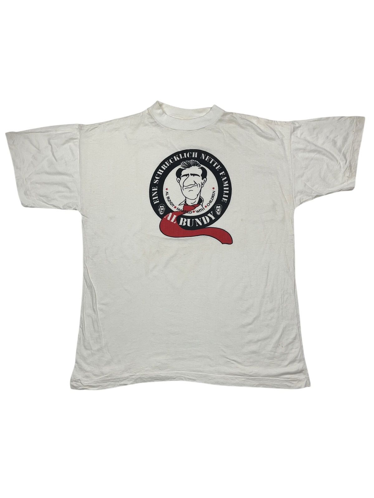 Vintage Vintage 90s Married With Children Al Bundy Promo T-shirt Size US XL / EU 56 / 4 - 1 Thumbnail