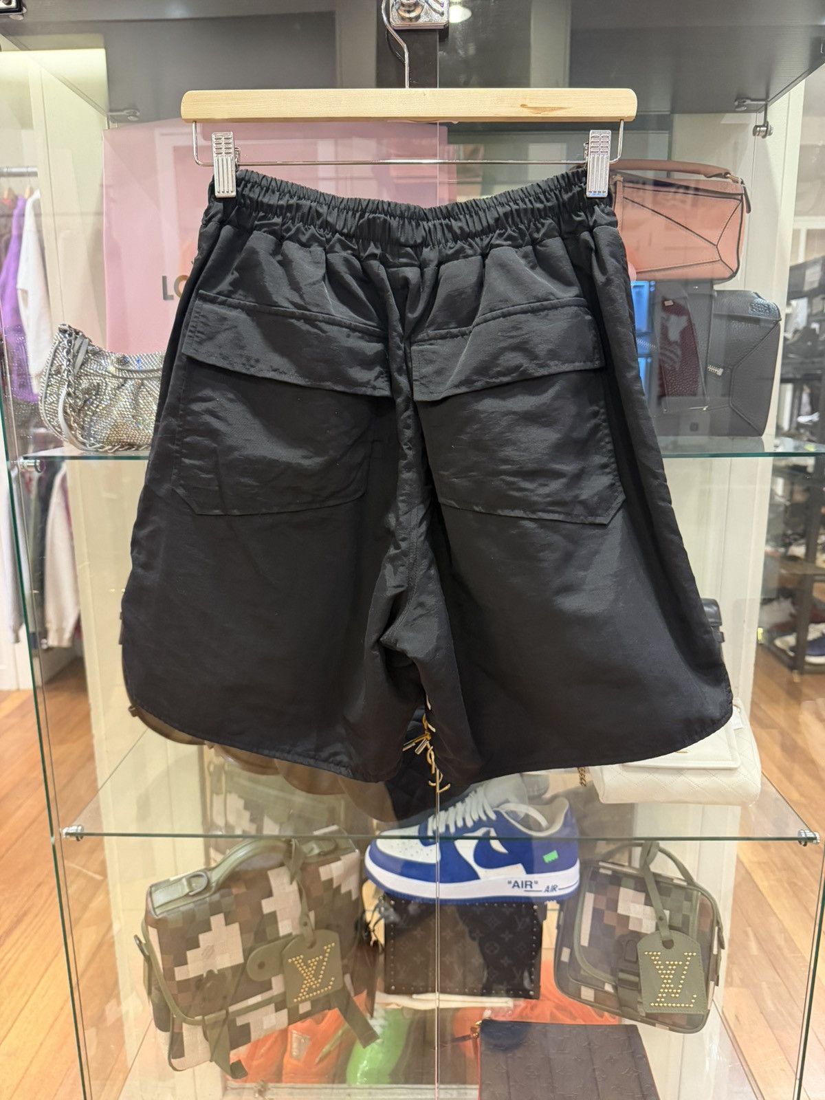 Rhude Rhude Black Track Shorts Size US 30 / EU 46 - 2 Thumbnail
