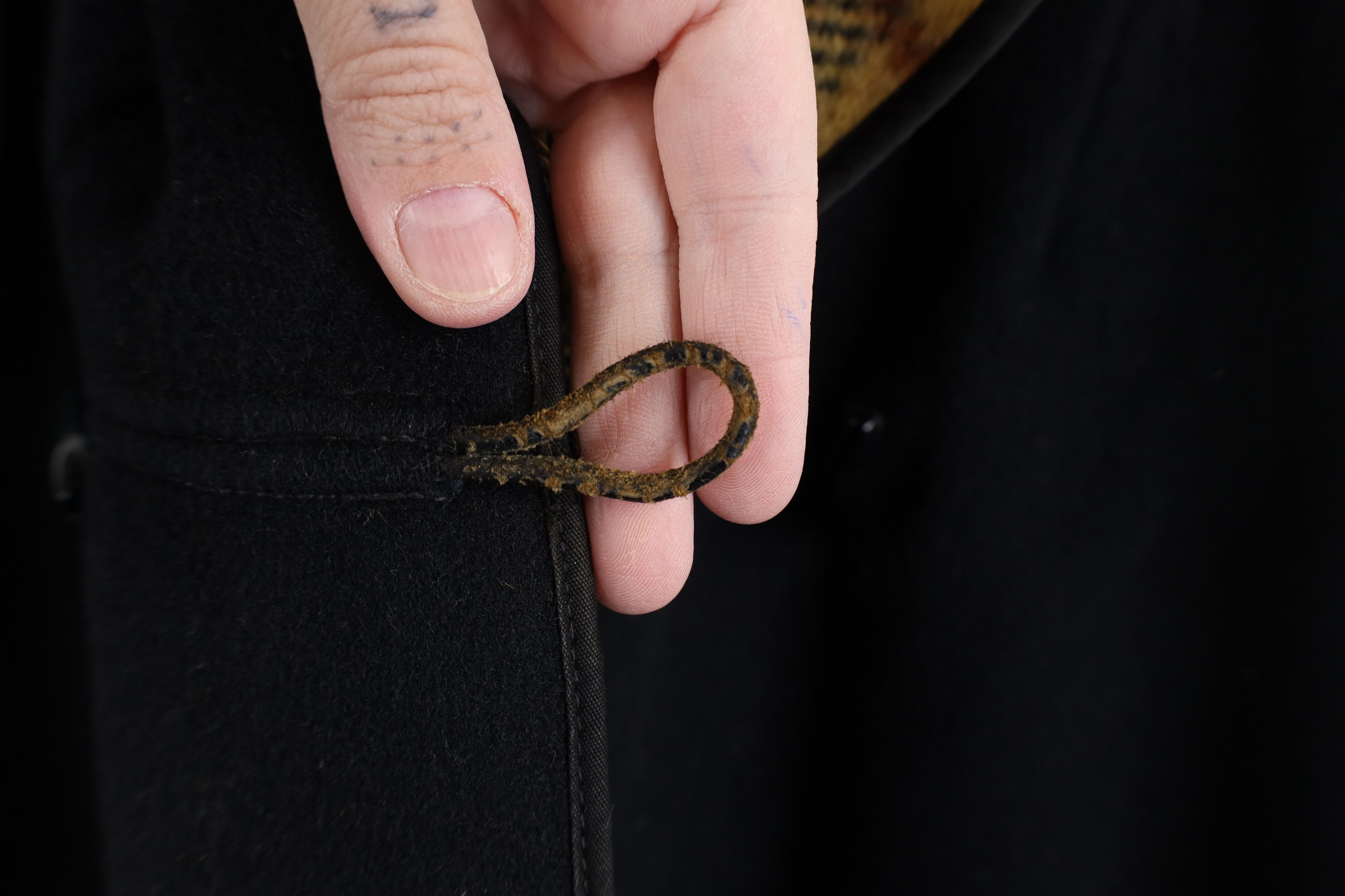 Vintage Vintage 50s 60s Wool Hooded Toggle Button Parka Jacket Size M / US 6-8 / IT 42-44 - 6 Thumbnail