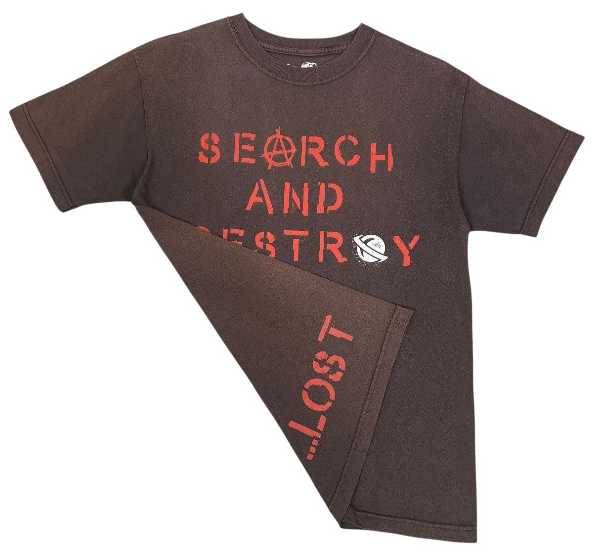 Japanese Brand Sunfaded Vintage Lost Search and Destroy “anarchy” Tee Size US M / EU 48-50 / 2 - 1 Thumbnail