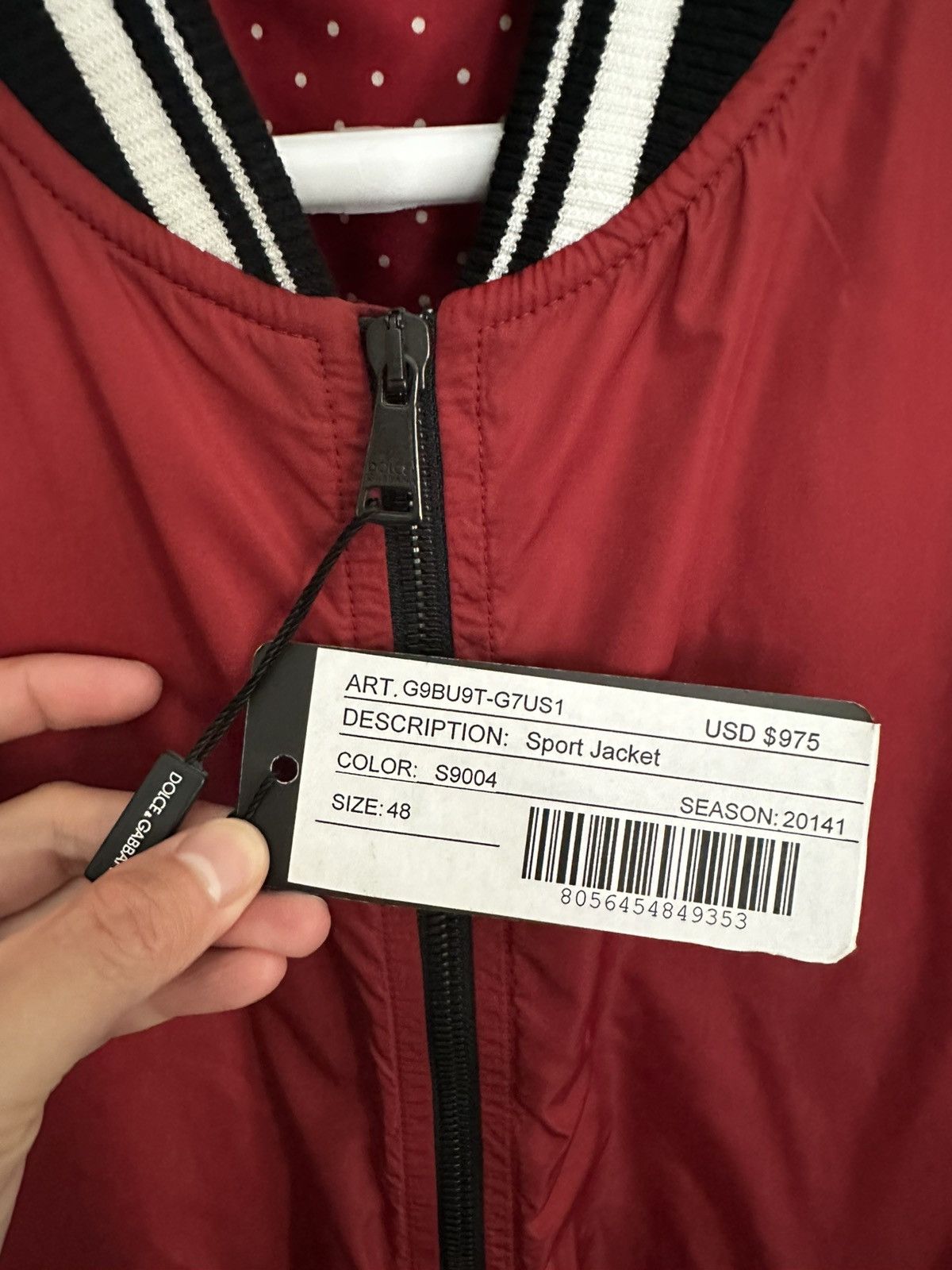 Dolce & Gabbana Lightweight bomber jacket Size US M / EU 48-50 / 2 - 5 Thumbnail