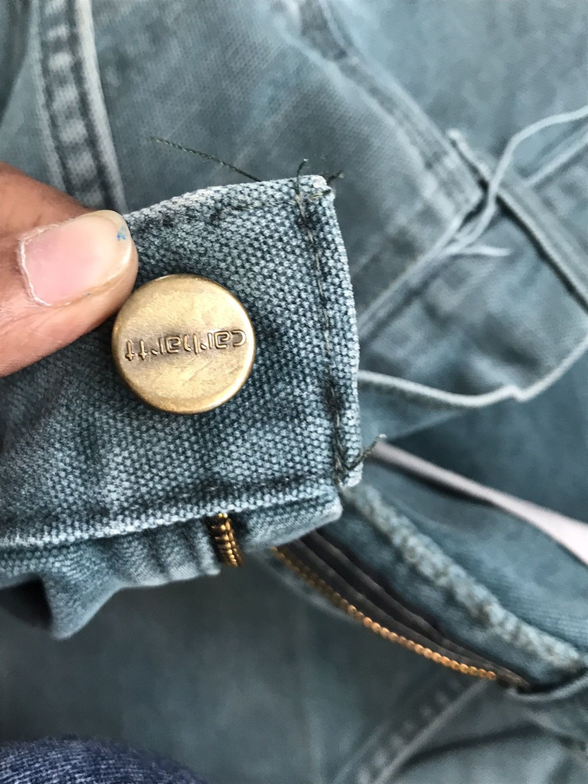 Carhartt 90s vintage Carhartt B24 HTG carpenter short Size US 30 / EU 46 - 9 Thumbnail