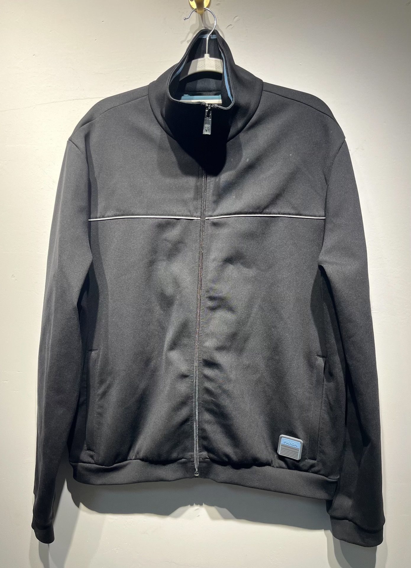 Prada Prada Retro Black Jacket XL Women Size XL / US 12-14 / IT 48-50 - 1 Thumbnail