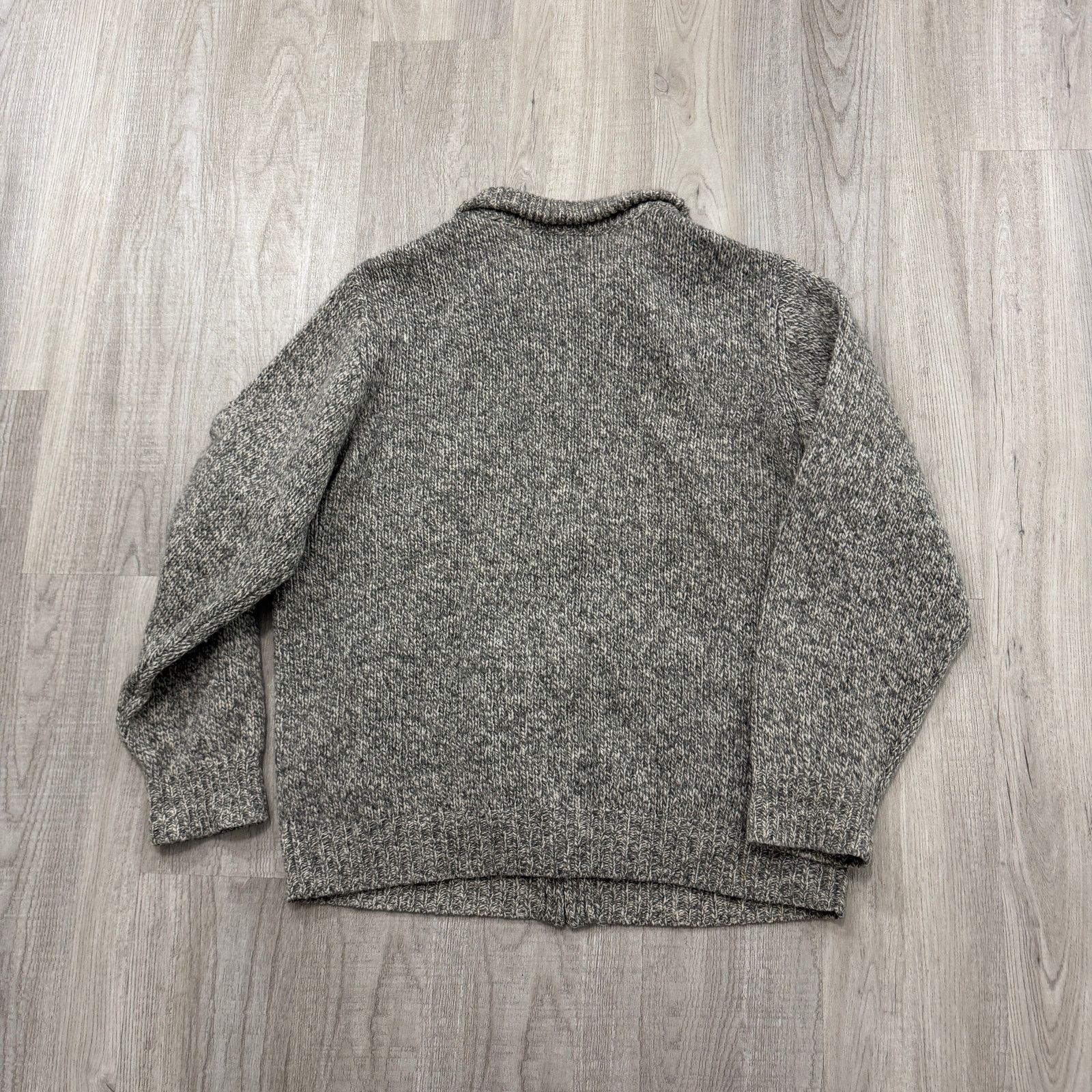 L.L. Bean LL Bean Ragwool Cardigan Lambswool Cardigan Sweater Large Size US L / EU 52-54 / 3 - 6 Thumbnail