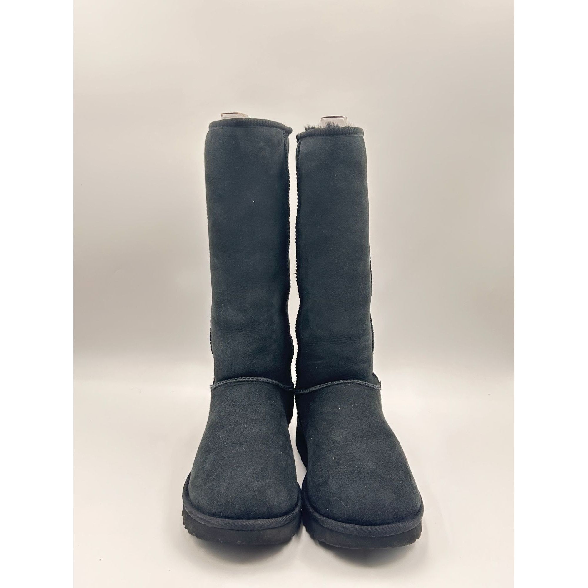 Other UGG Classic Tall II Women Size 10 Black Shearling Lined Wint Size US 10 / IT 40 - 2 Thumbnail