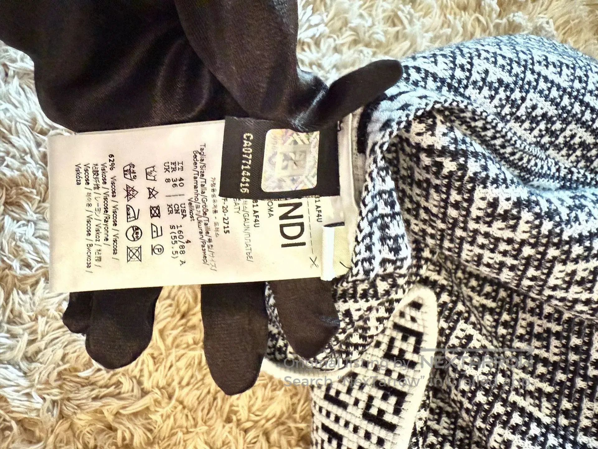 Fendi FENDI Classic Knit Dress. Size S / US 4 / IT 40 - 7 Thumbnail