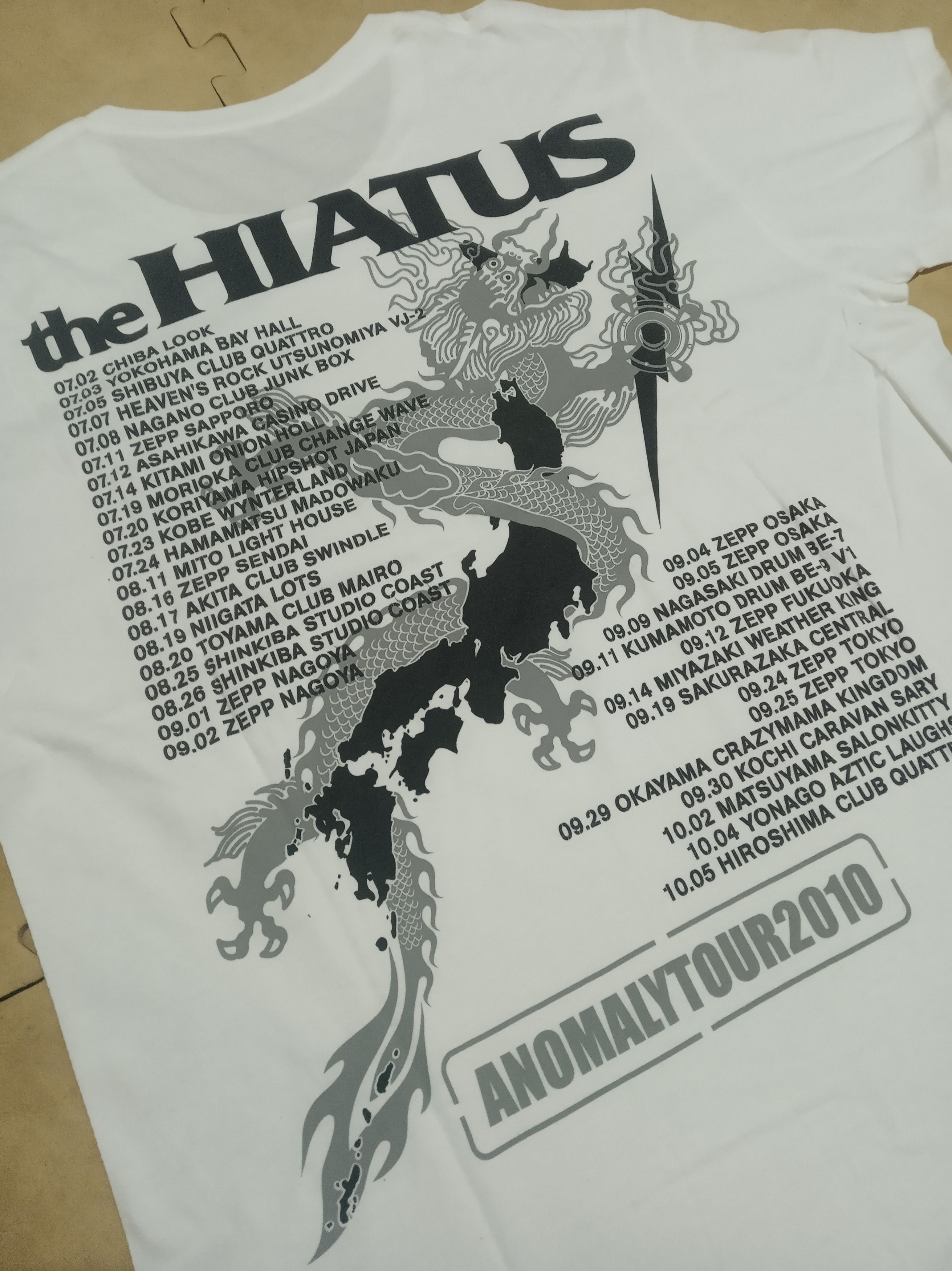 Band Tees The Hiatus Anomaly tour 2010 Size US M / EU 48-50 / 2 - 4 Thumbnail