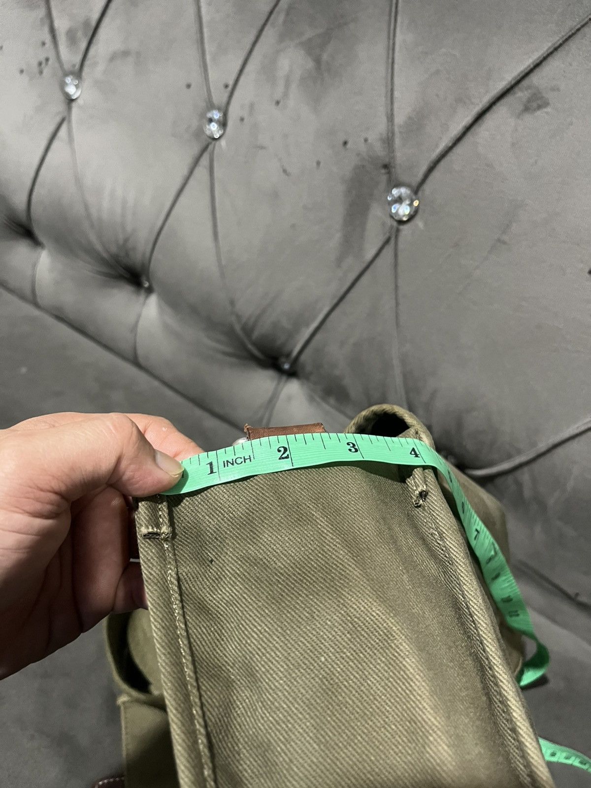Yohji Yamamoto Authentic INED HOMME By Yohji Yamamoto Militry Bag Size ONE SIZE - 19 Thumbnail