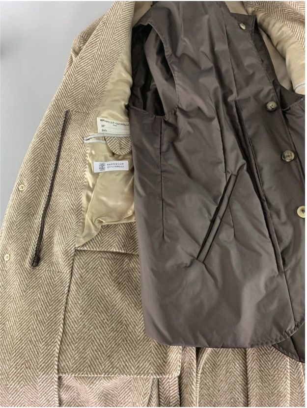 Brunello Cucinelli Brunello Cucinelli 🇮🇹 brown cashmere vested trench 50 NWT Size US M / EU 48-50 / 2 - 6 Thumbnail