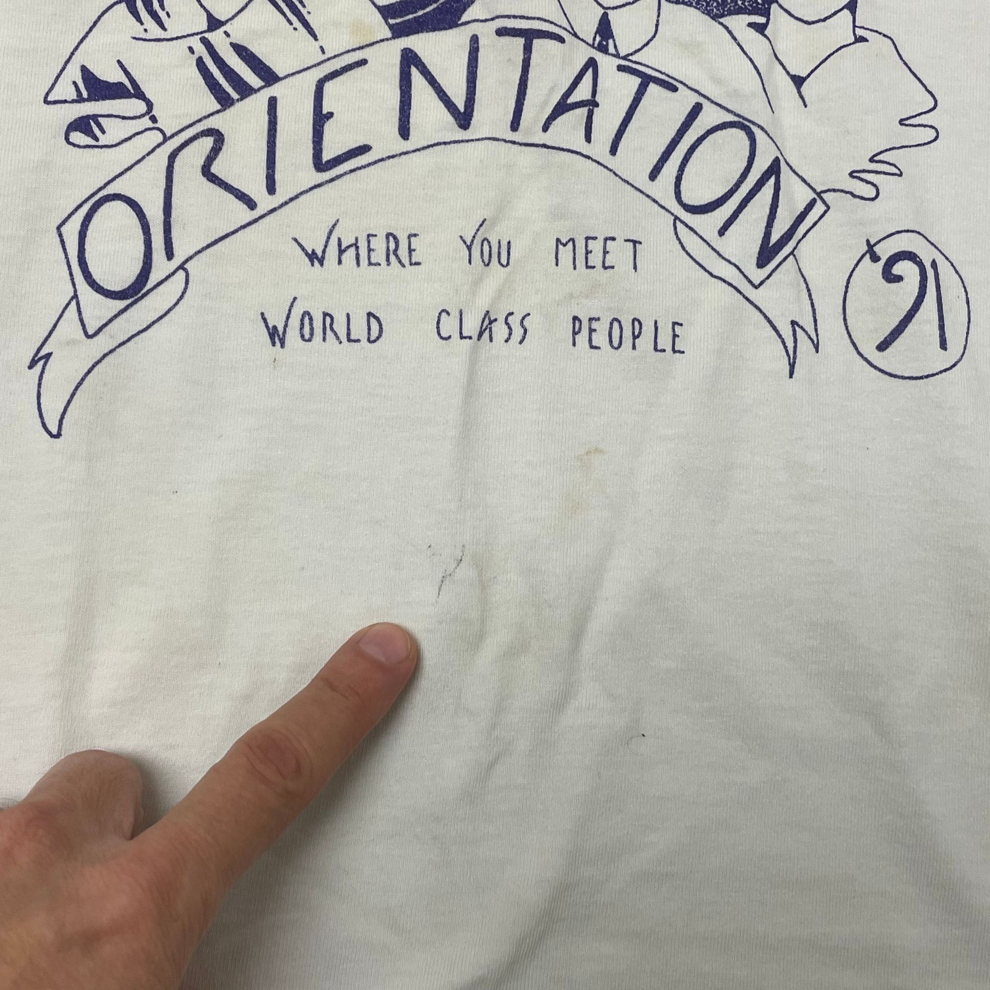 Other Vtg 1991 Screen Stars Best Webster University 50/50 T Shirt Size US XL / EU 56 / 4 - 5 Thumbnail