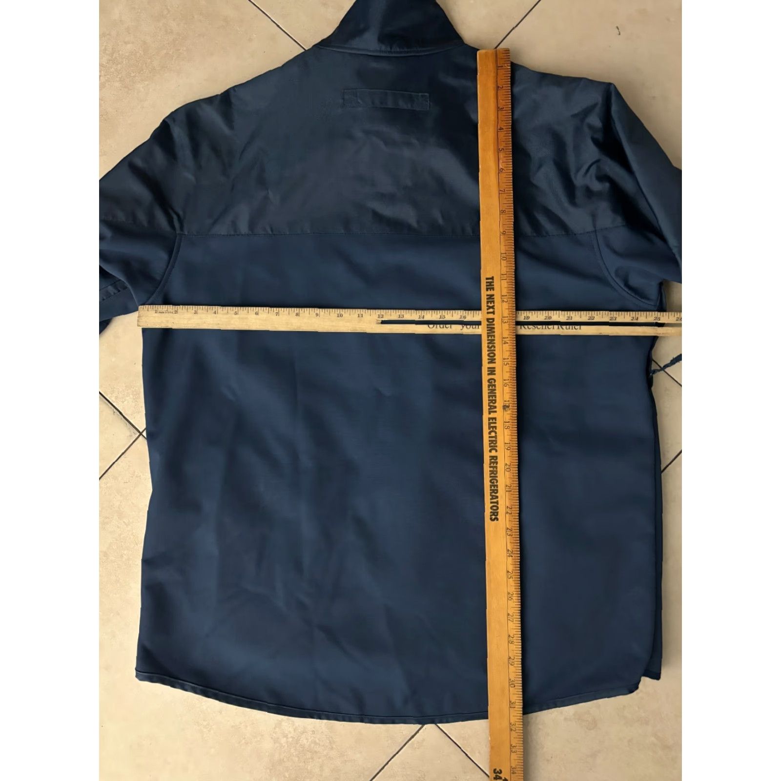 CO Duluth Trading Co Tradesmen Jacket Soft Shell Fleece Lined Nylon Zip Blue XL Mens Regular Jacket Size US XL / EU 56 / 4 - 7 Thumbnail