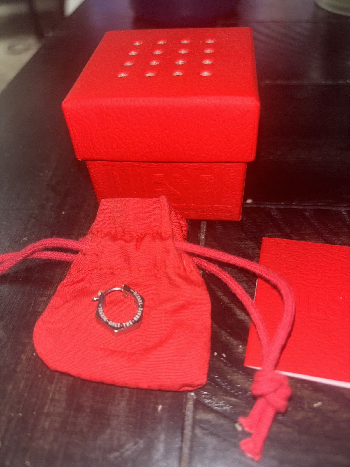 Diesel Diesel Hex Earring Size ONE SIZE - 1 Thumbnail
