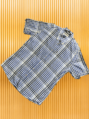 Barbour Barbour Striped Checkered Button Up Short Sleeve Shirt Size US L / EU 52-54 / 3 - 1 Thumbnail