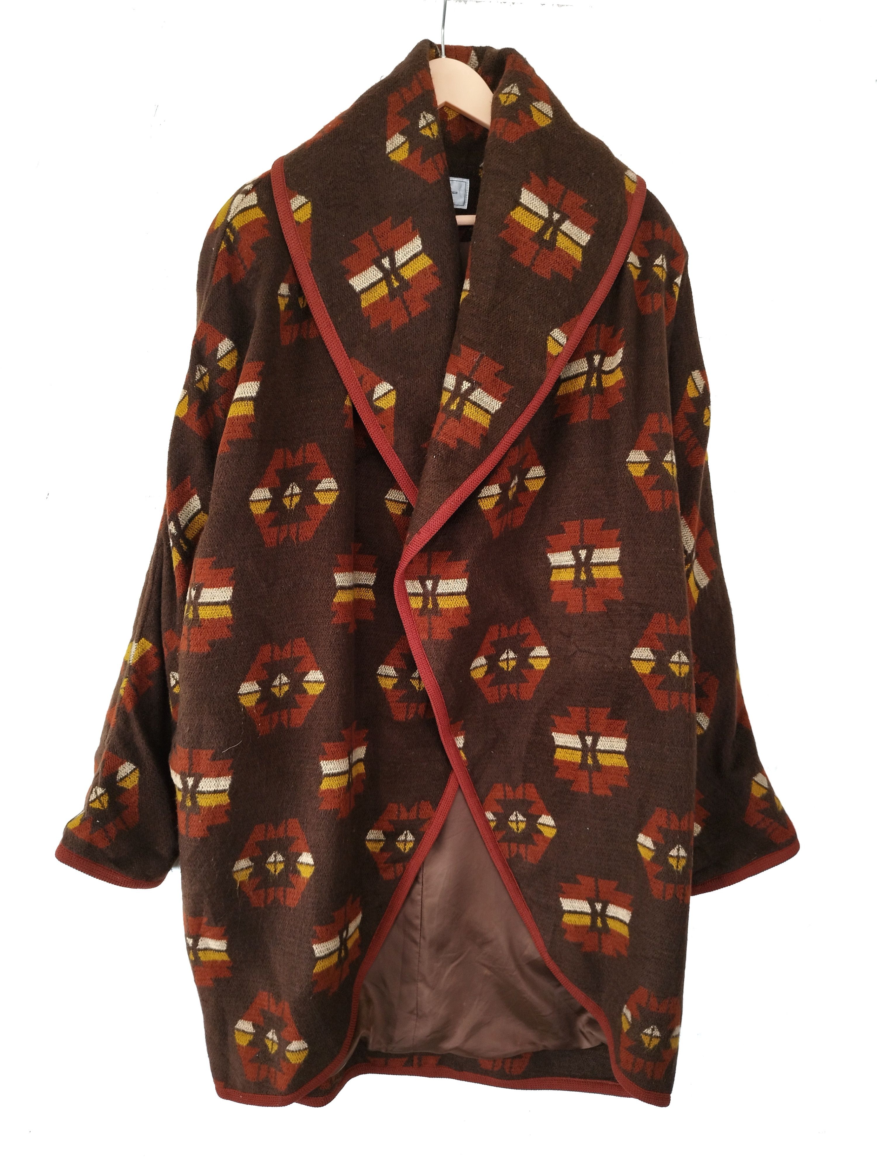 Japanese Brand Navajo native overcoat Size US XL / EU 56 / 4 - 1 Thumbnail