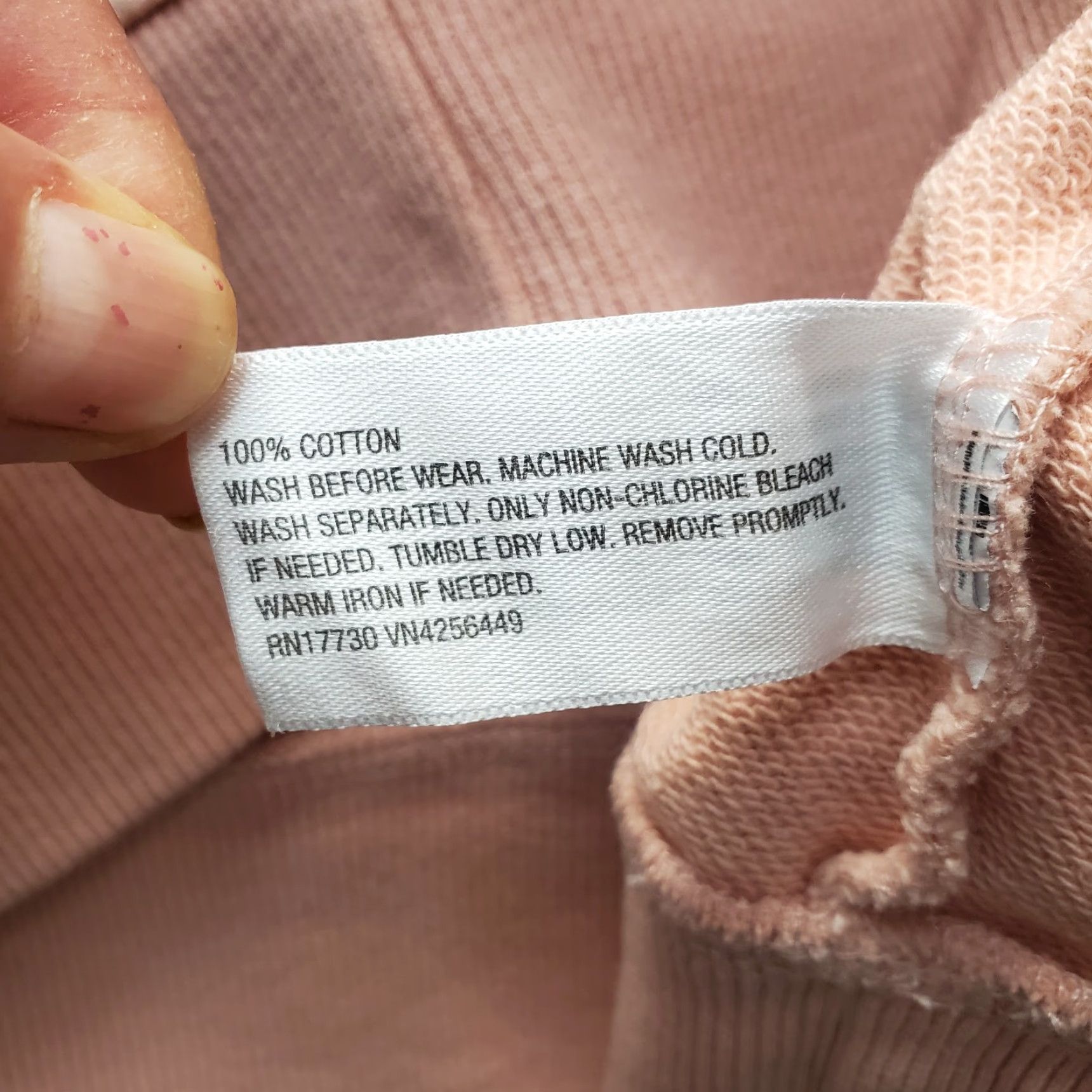 Vintage Goodfellow & Co Sweatshirt Womens XL Pink Crew Neck Pullover — Regular Fit, Fleece, Raglan Sleeve, 100% Cotton, NWT, Winter Casual Activewear Women Size XL / US 12-14 / IT 48-50 - 7 Thumbnail