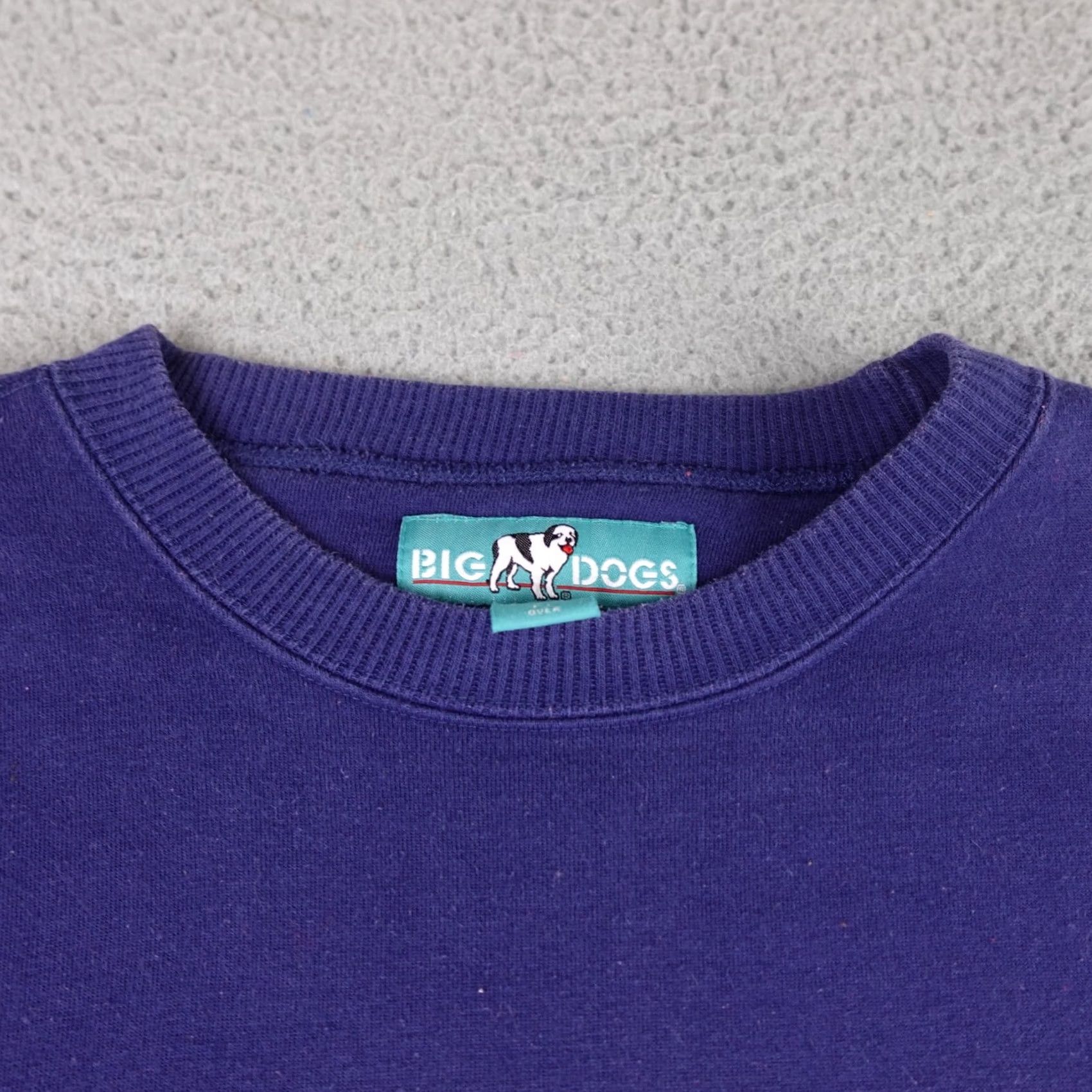 Big Dogs VINTAGE Big Dogs Sweatshirt Mens 1X Blue Crewneck Pullover Size US XL / EU 56 / 4 - 5 Thumbnail