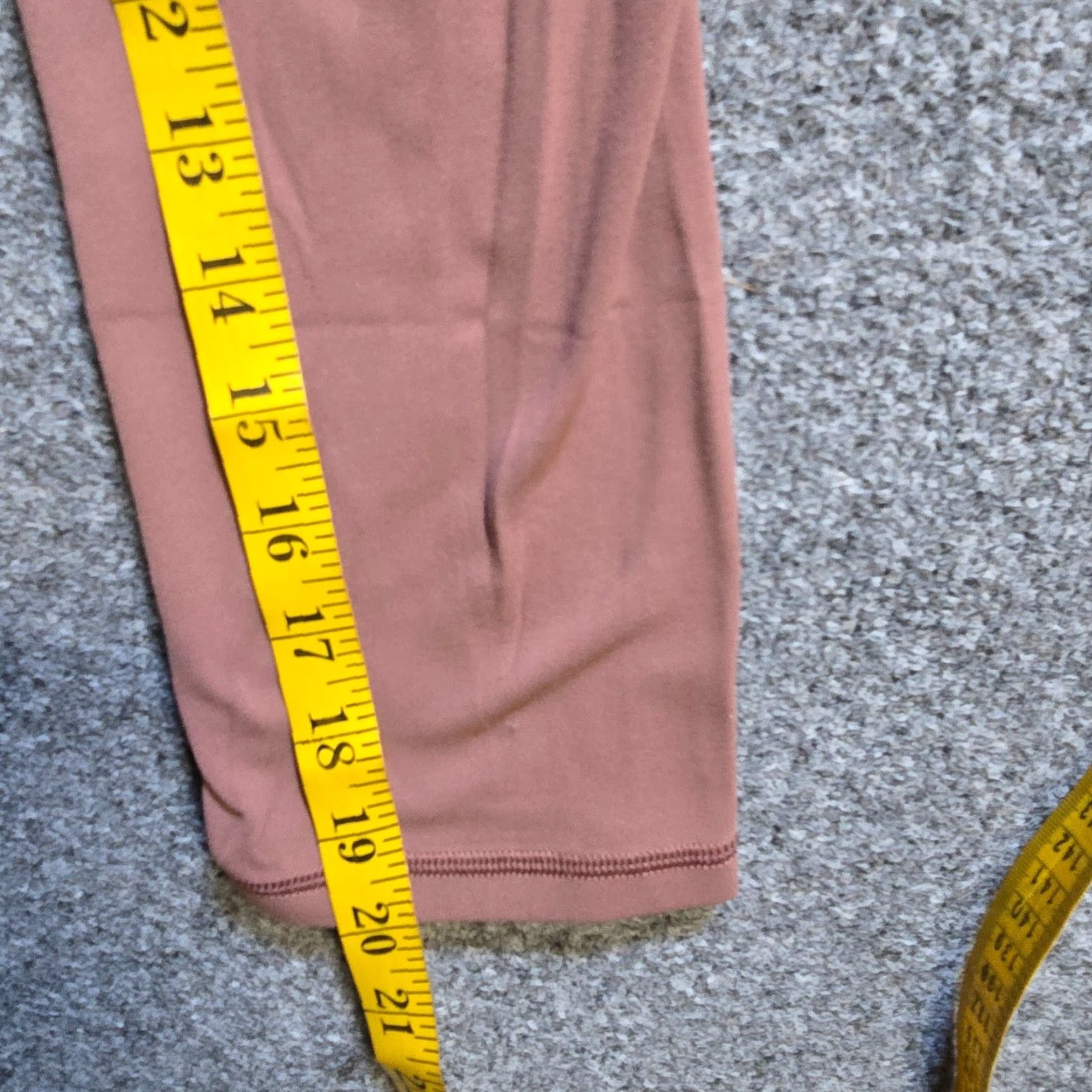 Athleta Athleta Pants Women Small Brown Leggings Skinny Salutation Stash Pocket Casual Size 28" / US 6 / IT 42 - 6 Thumbnail