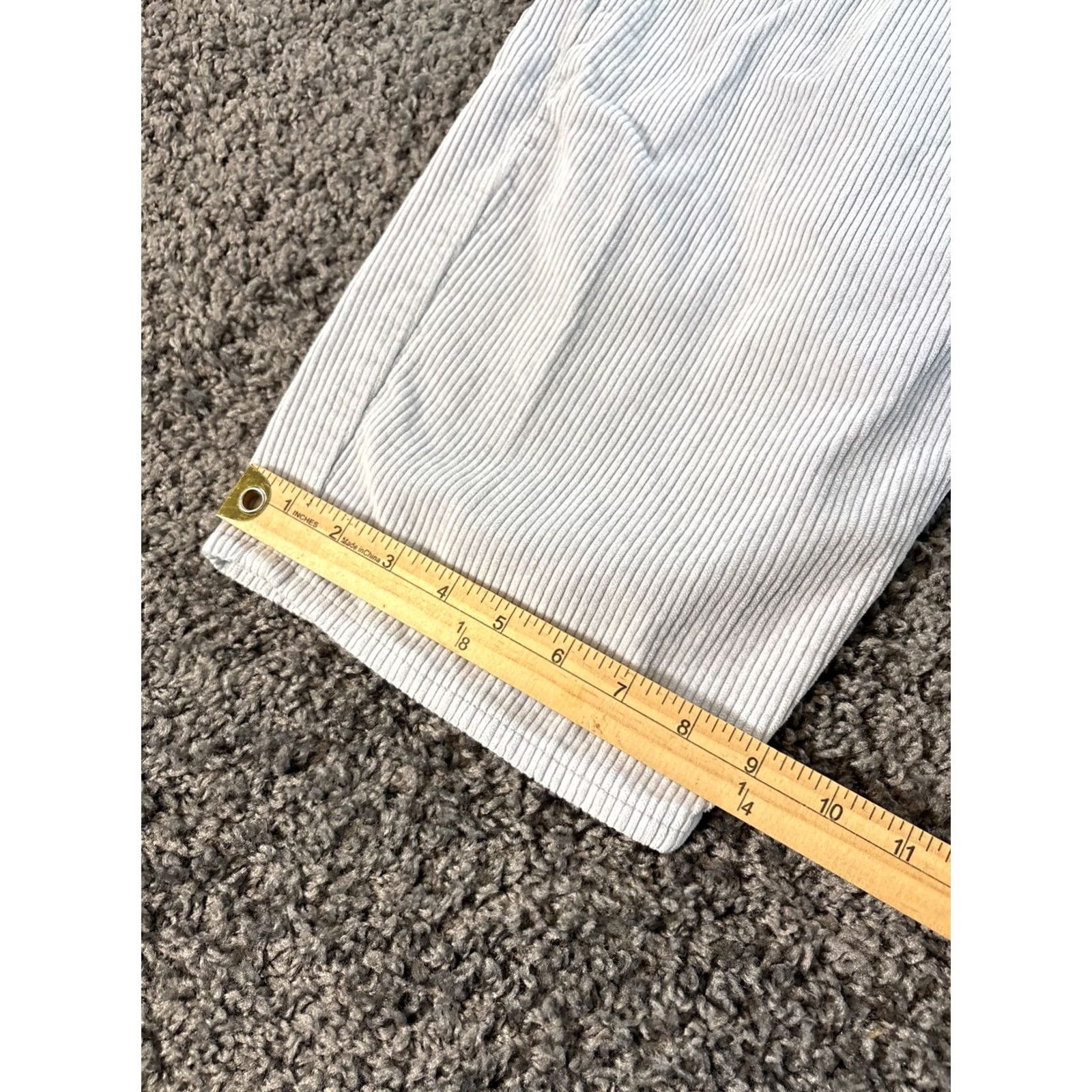 Levi's Levi's Premium Big E Baggy Dad Jeans Womens 33x29 Lavender Corduroy Straight 90s Size 24" / US 00 / IT 34 - 3 Thumbnail