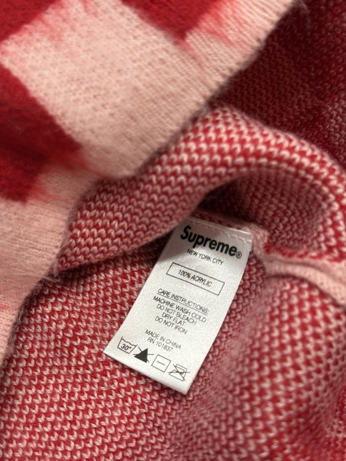Supreme Supreme Brushed Checkered Cardigan Size US XL / EU 56 / 4 - 12 Thumbnail