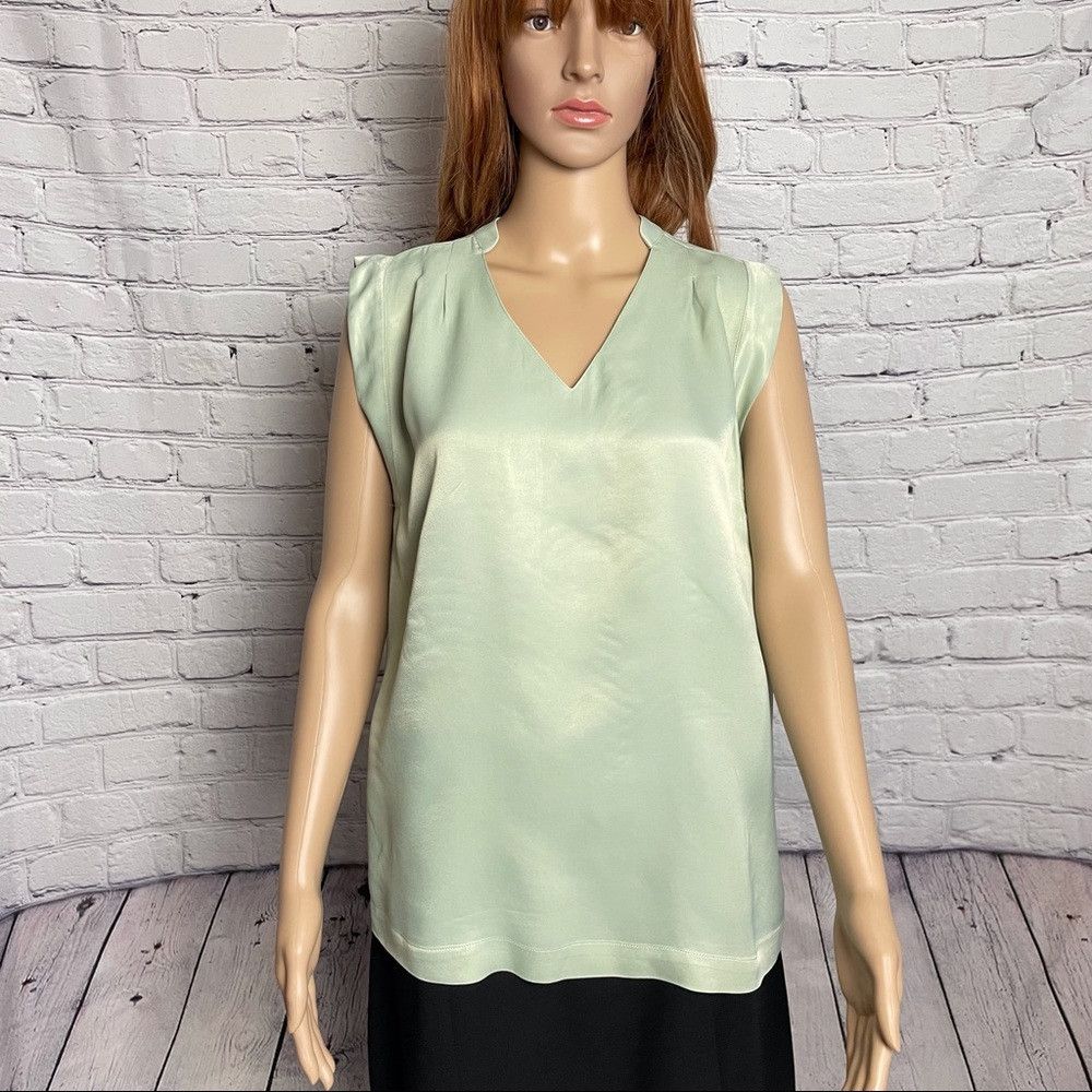 Scotch & Soda NWT New SCOTCH & SODA Silky Pleated Top Mint Size M Size M / US 6-8 / IT 42-44 - 3 Thumbnail