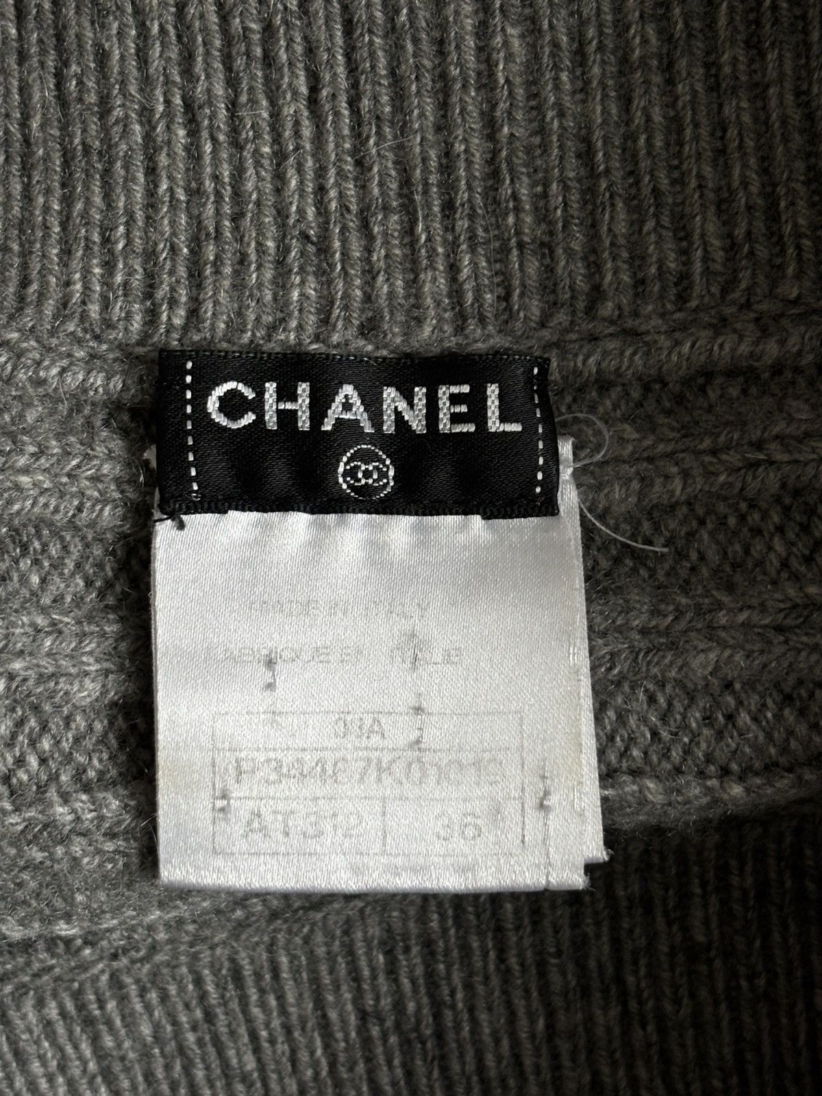 Chanel Chanel Cashmere Skirt Size 25" / US 0 / IT 36 - 5 Thumbnail