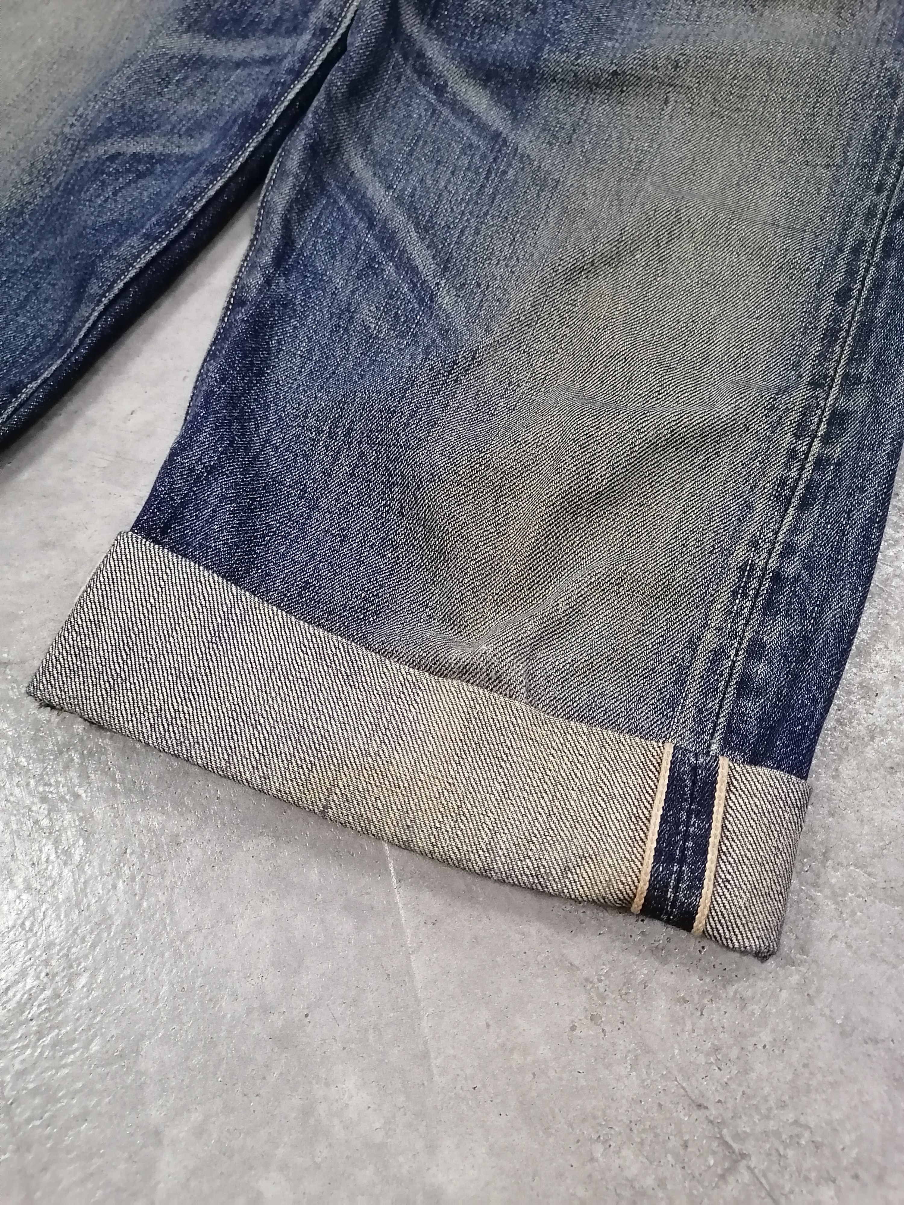 Japanese Brand × Sugar Cane Sugar Cane Lot 1947 Selvedge Distressed Denim Short Pants Size US 30 / EU 46 - 2 Thumbnail
