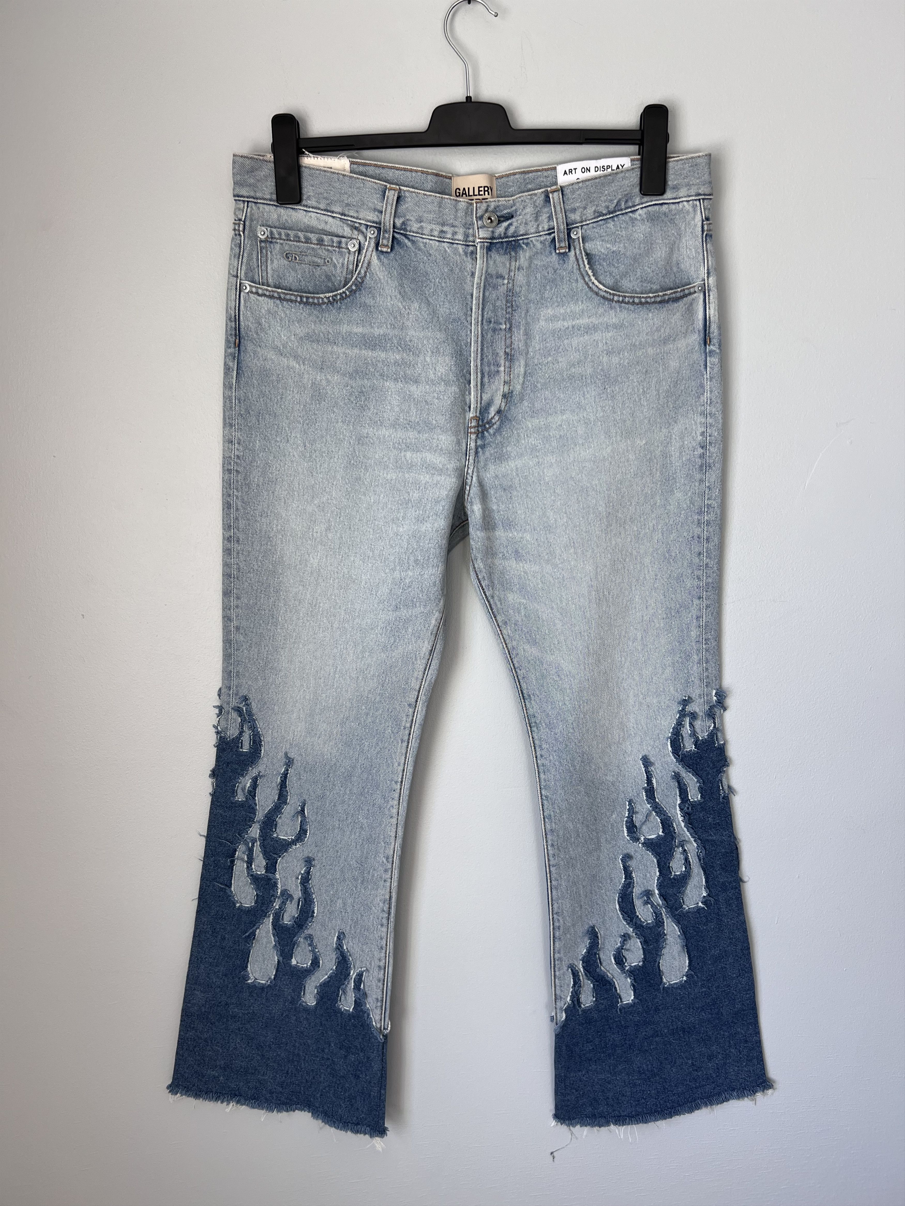 Gallery Dept. Gallery Dept. BLVD LA Flare Flame Jeans in Blue