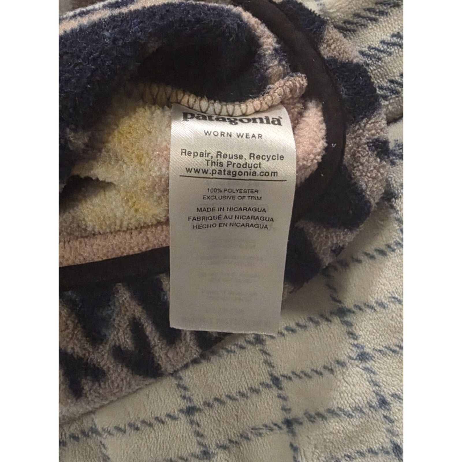 Patagonia VINTAGE Patagonia Synchilla Snap T Bandicoot Marrow Pullover Fleece Women's Size Small Size S / US 4 / IT 40 - 6 Thumbnail