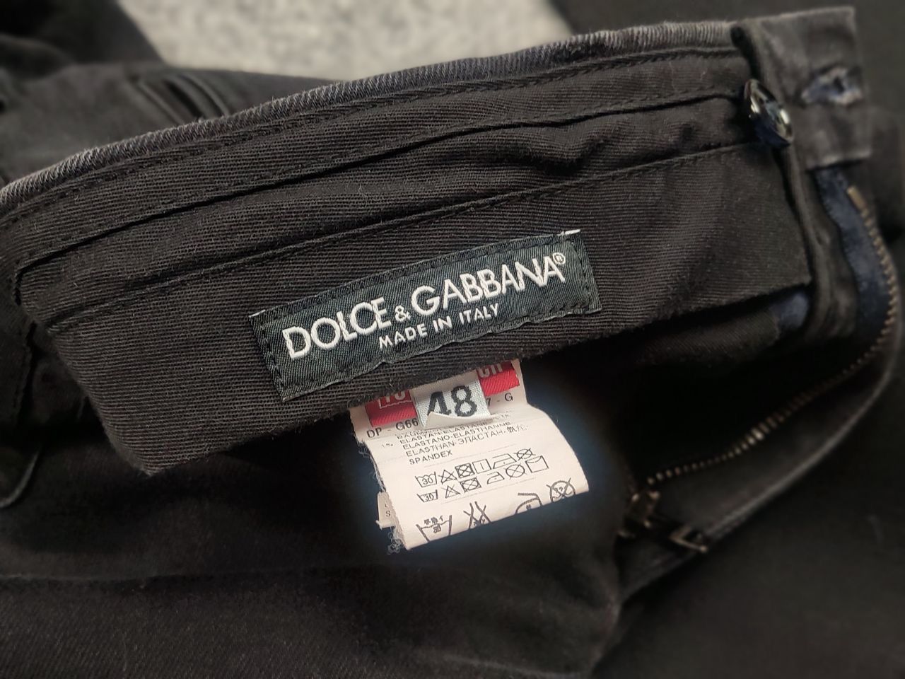 Dolce & Gabbana Dolce Gabbana 18 Design Black Straight Casual Black Jeans Size US 32 / EU 48 - 16 Thumbnail