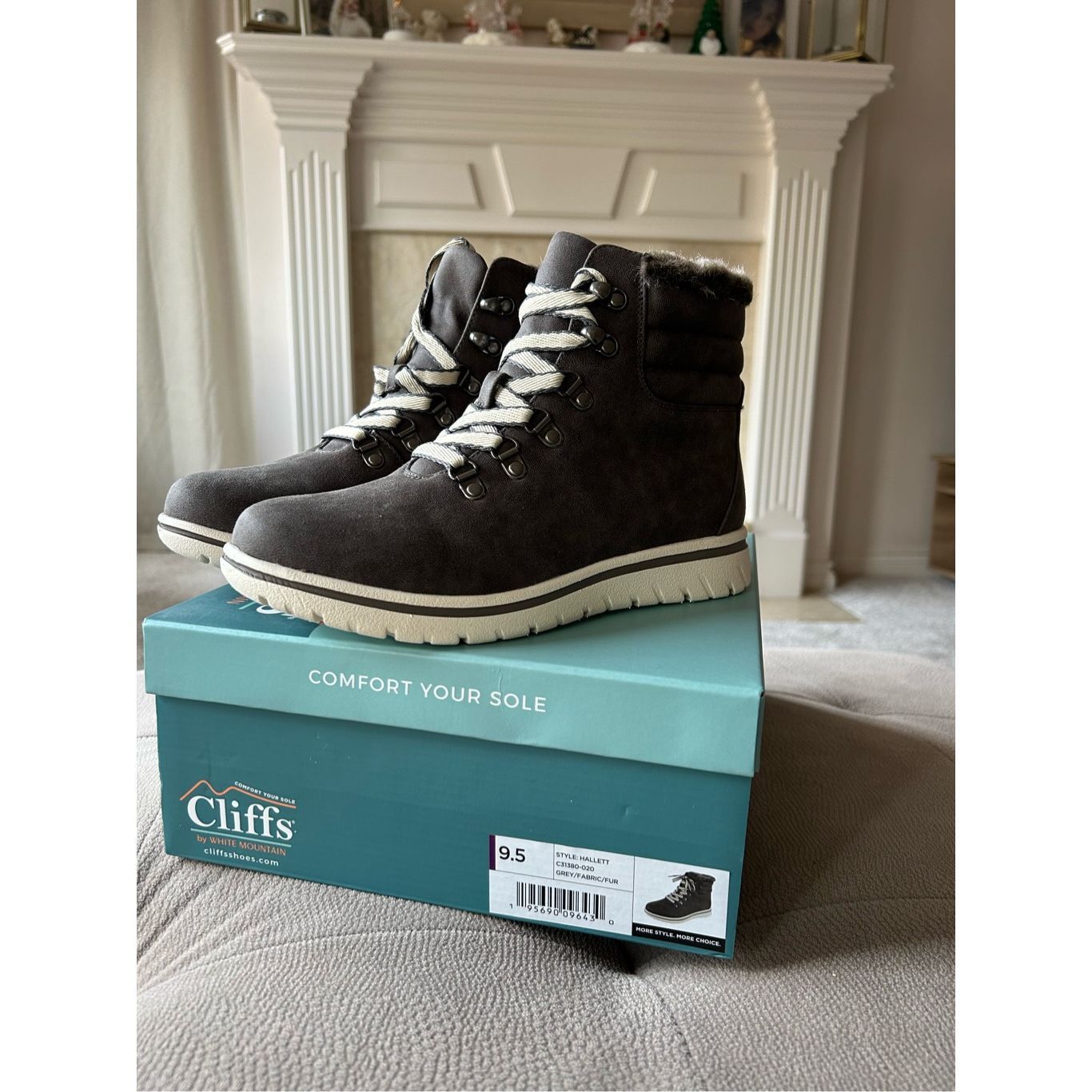 Other Cliffs by White Mountain Women’s Hallett Boots Hiking Boots Size US 9.5 / IT 39.5 - 2 Thumbnail