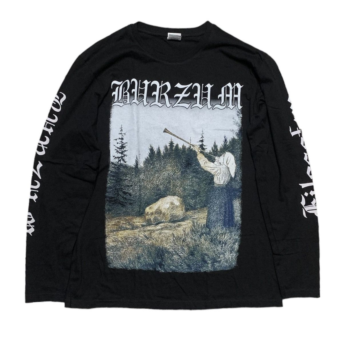 Band Tees Burzum Long Sleeve T Shirt | Grailed