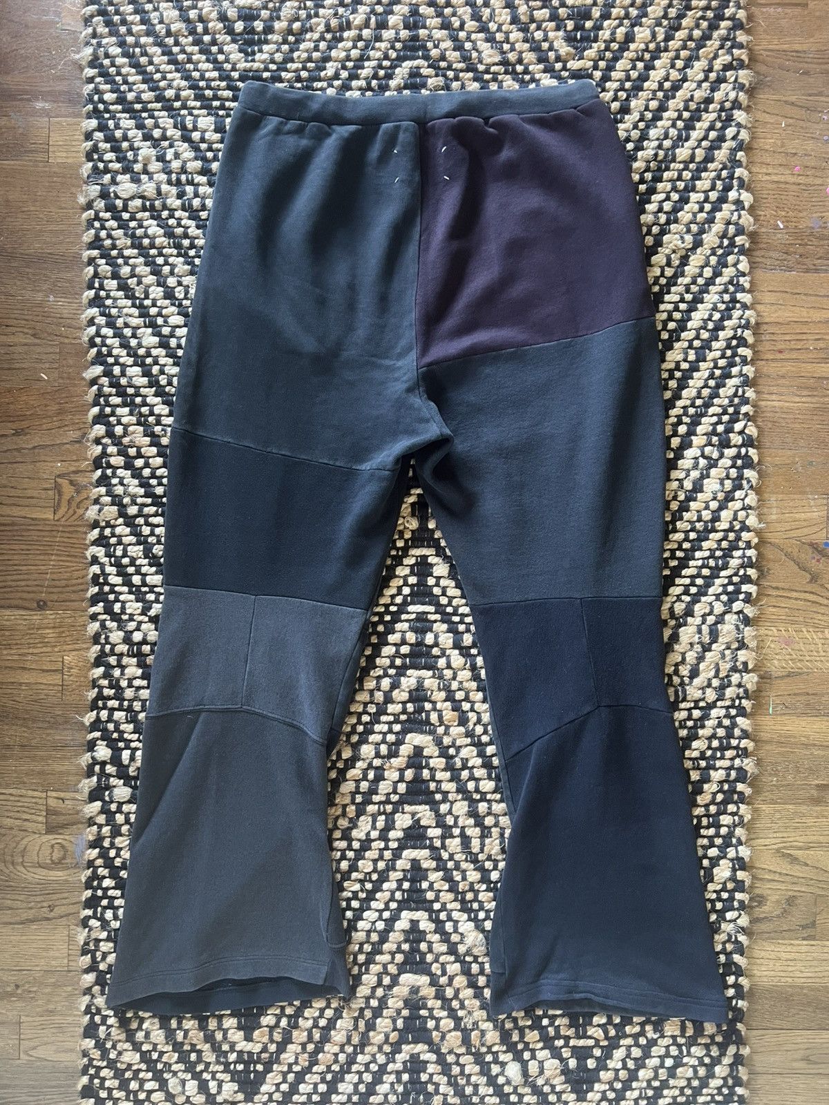 Maison Margiela Maison Margiela Artisanal AW04 Reconstructed Sweatpants Size US 31 - 2 Thumbnail