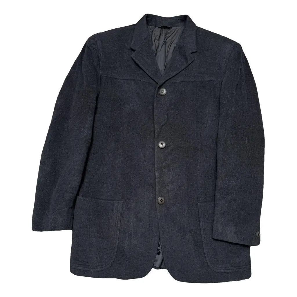 Versace Versace Wool Coat Grey Size 50 fit M Size US M / EU 48-50 / 2 - 1 Thumbnail