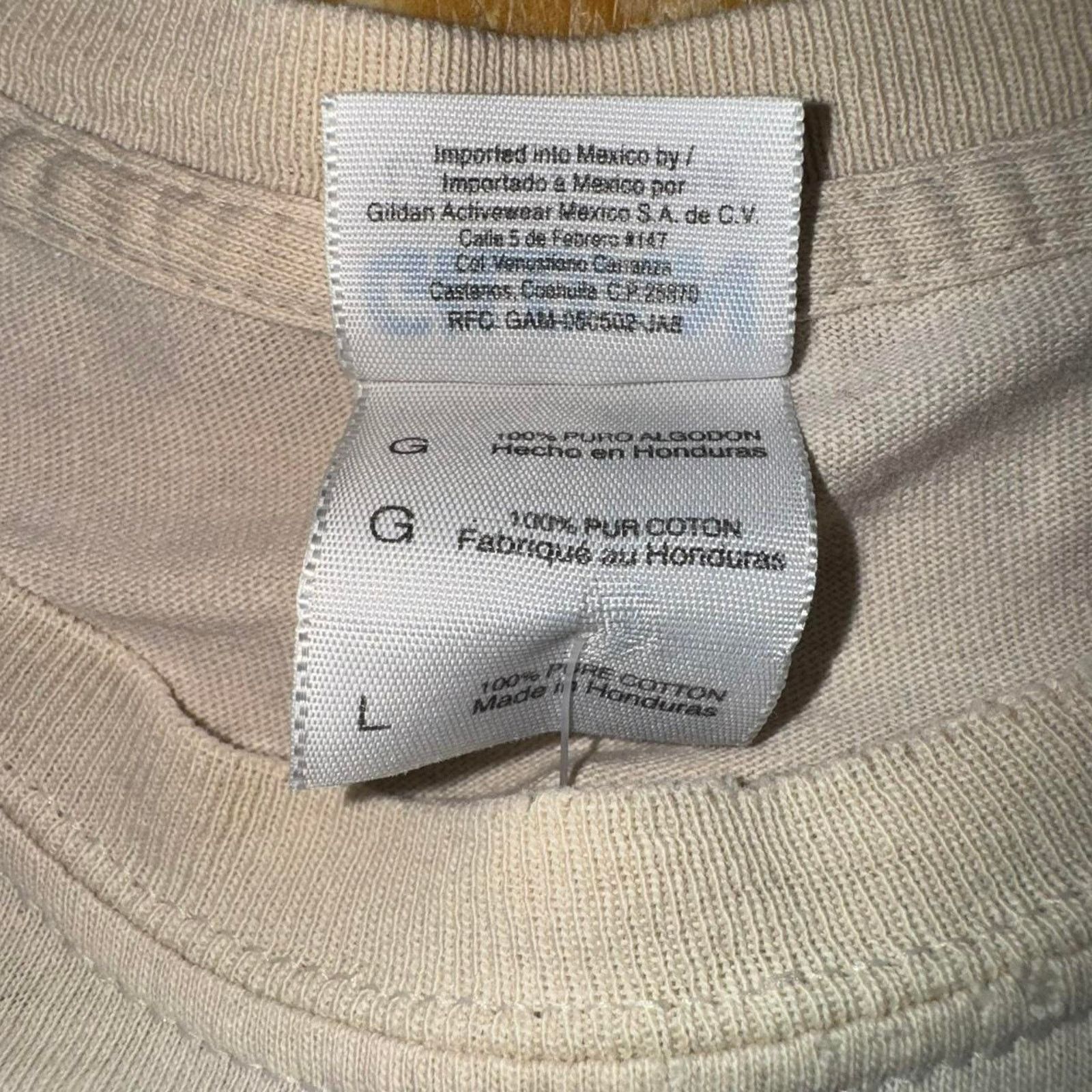 Gildan Vintage y2k us military jesus rocks faded 2000s t-shirt Size US L / EU 52-54 / 3 - 4 Thumbnail