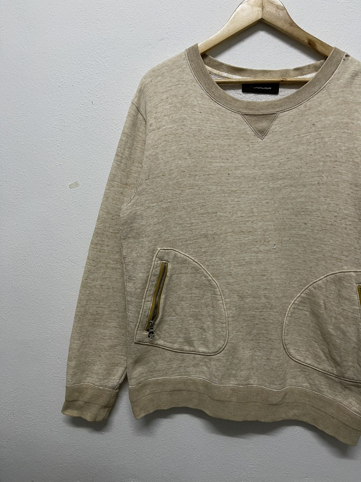 PHENOMENON AW 2012 PHENOMENON DISTRESSED SWEATSHIRT ZIPPER POCKET RARE Size US M / EU 48-50 / 2 - 3 Thumbnail