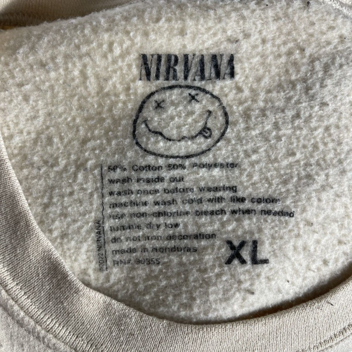 Nirvana Nirvana Smiley Face Logo Crewneck Sweatshirt Size L Size US L / EU 52-54 / 3 - 6 Thumbnail
