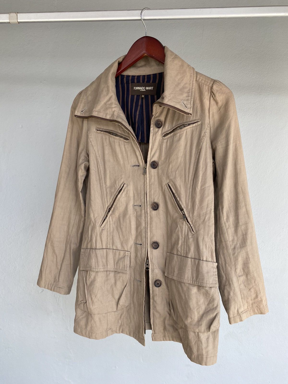 If Six Was Nine × Le Grande Bleu (L.G.B.) × Tornado Mart Tornado mart jacket Size XS / US 0-2 / IT 36-38 - 1 Thumbnail