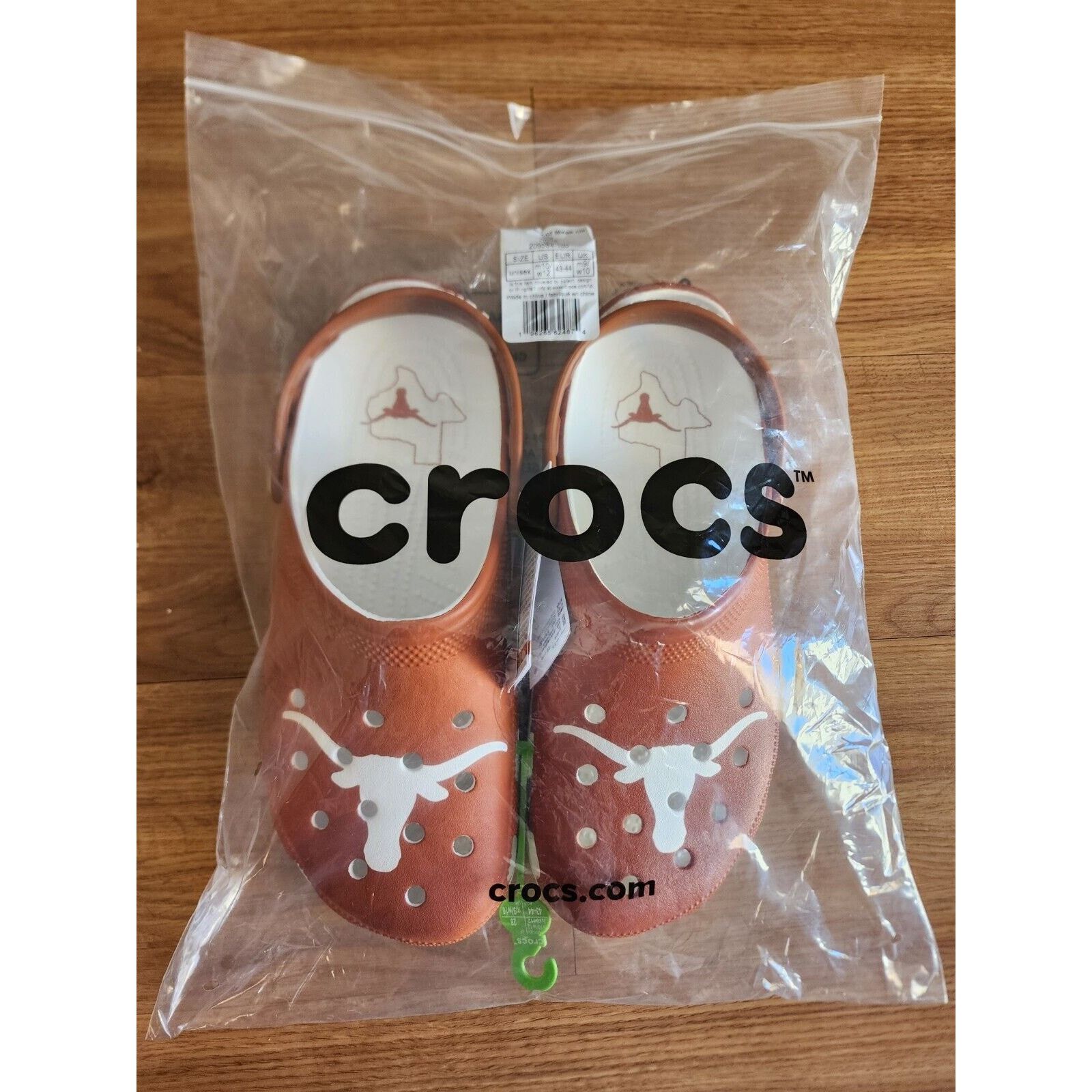 Crocs Crocs University of Texas Classic Clogs 10M/12W Longhorns Size US 10 / EU 43 - 6 Thumbnail