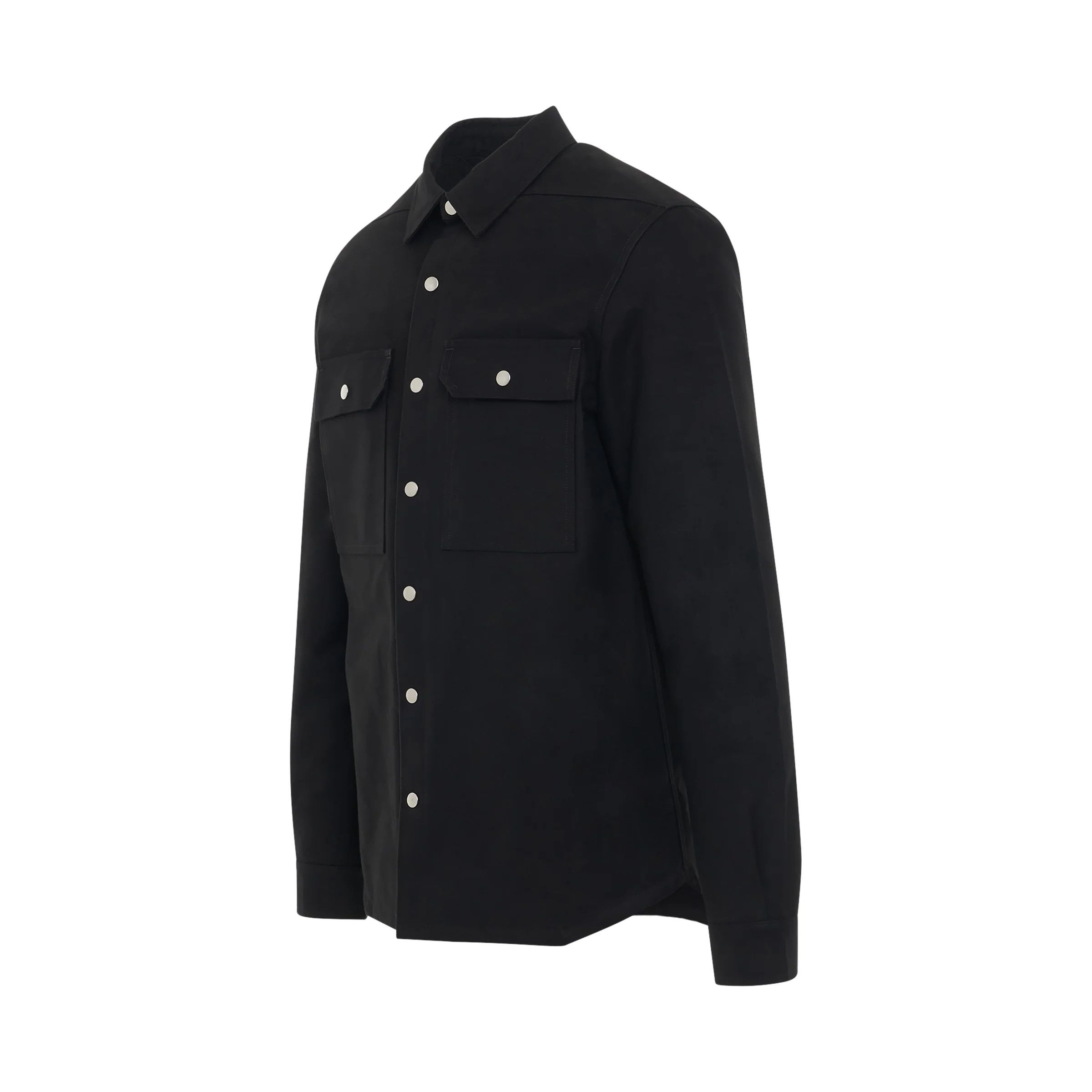 Rick Owens o1mris0824 Padded Jacket in Black Size US M / EU 48-50 / 2 - 2 Thumbnail