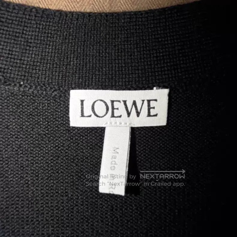 Loewe Loewe Knit cardigan, unisex Size US S / EU 44-46 / 1 - 3 Thumbnail