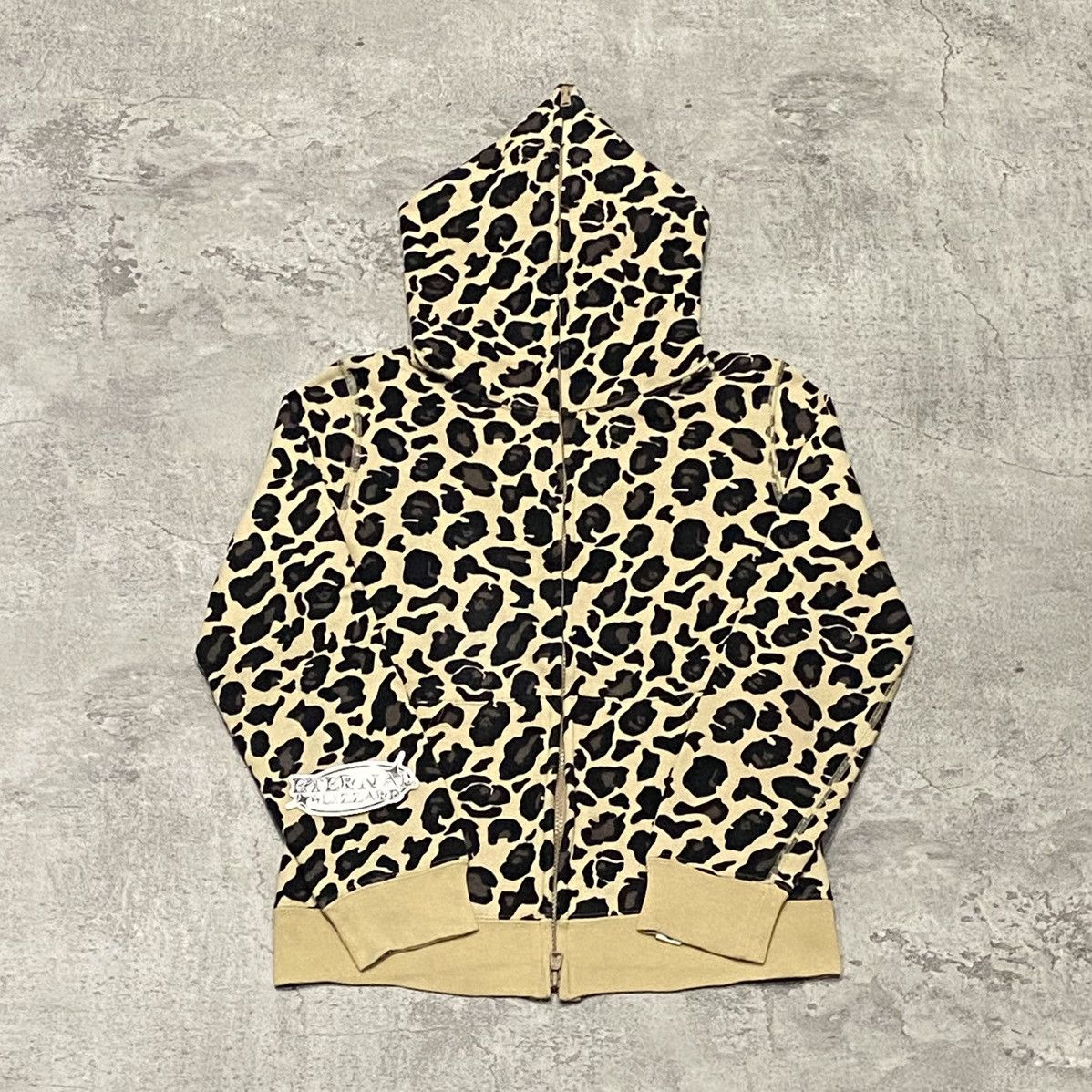 Bape Bape Leopard Camo Hoodie Ladies Fullzip Size XXS / US 00 / IT 34 - 1 Thumbnail