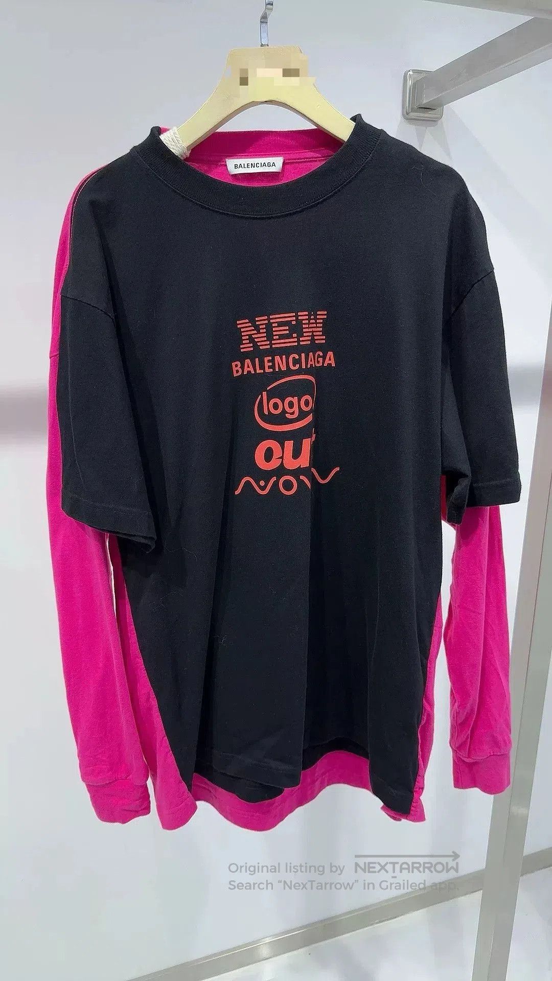 Balenciaga Balenciaga Logo Fake Two. Size US XS / EU 42 / 0 - 2 Thumbnail