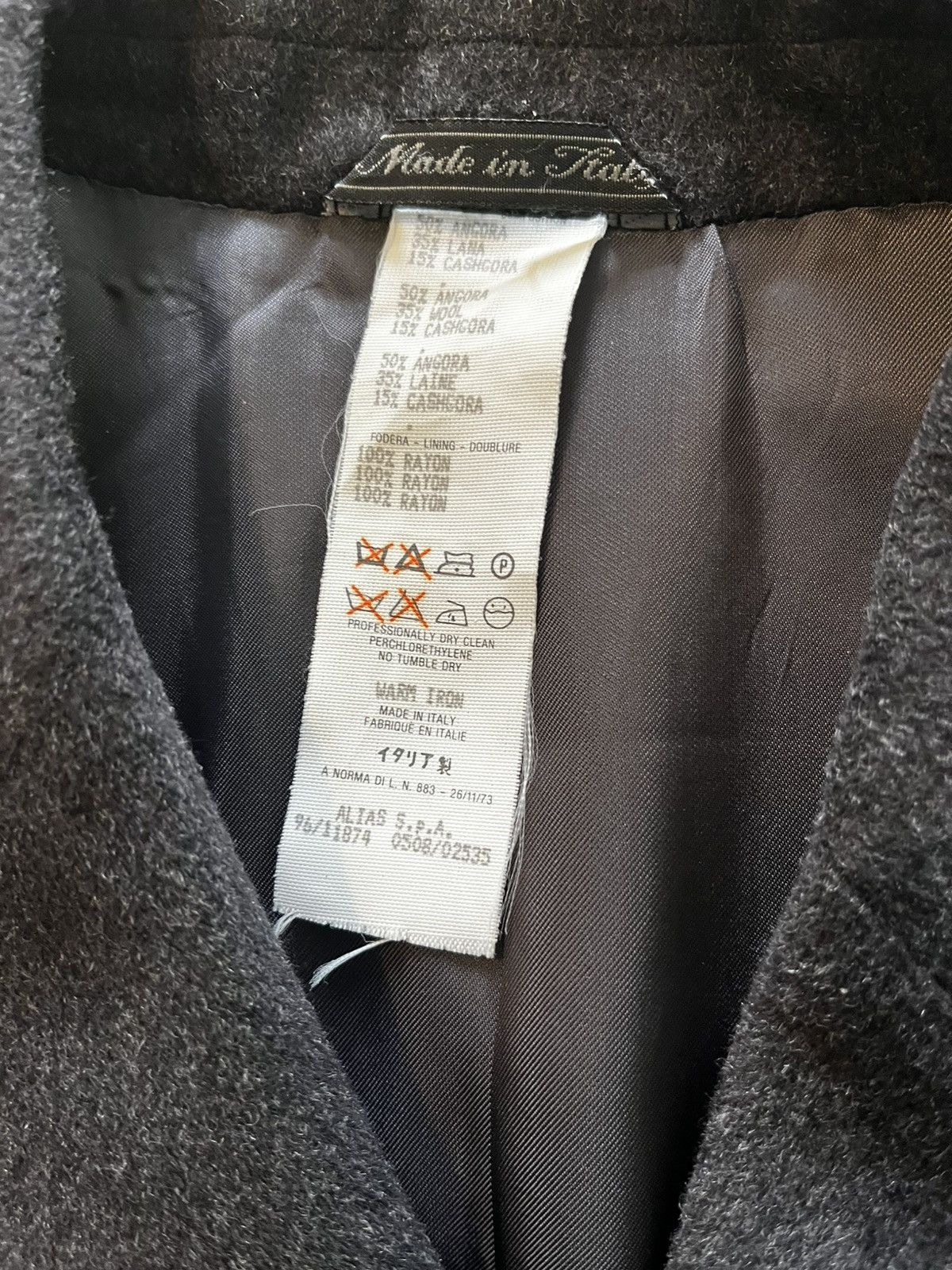 Versace Versace Angora & Cashgora Tailored Coat – Made in Italy Size US S / EU 44-46 / 1 - 7 Thumbnail