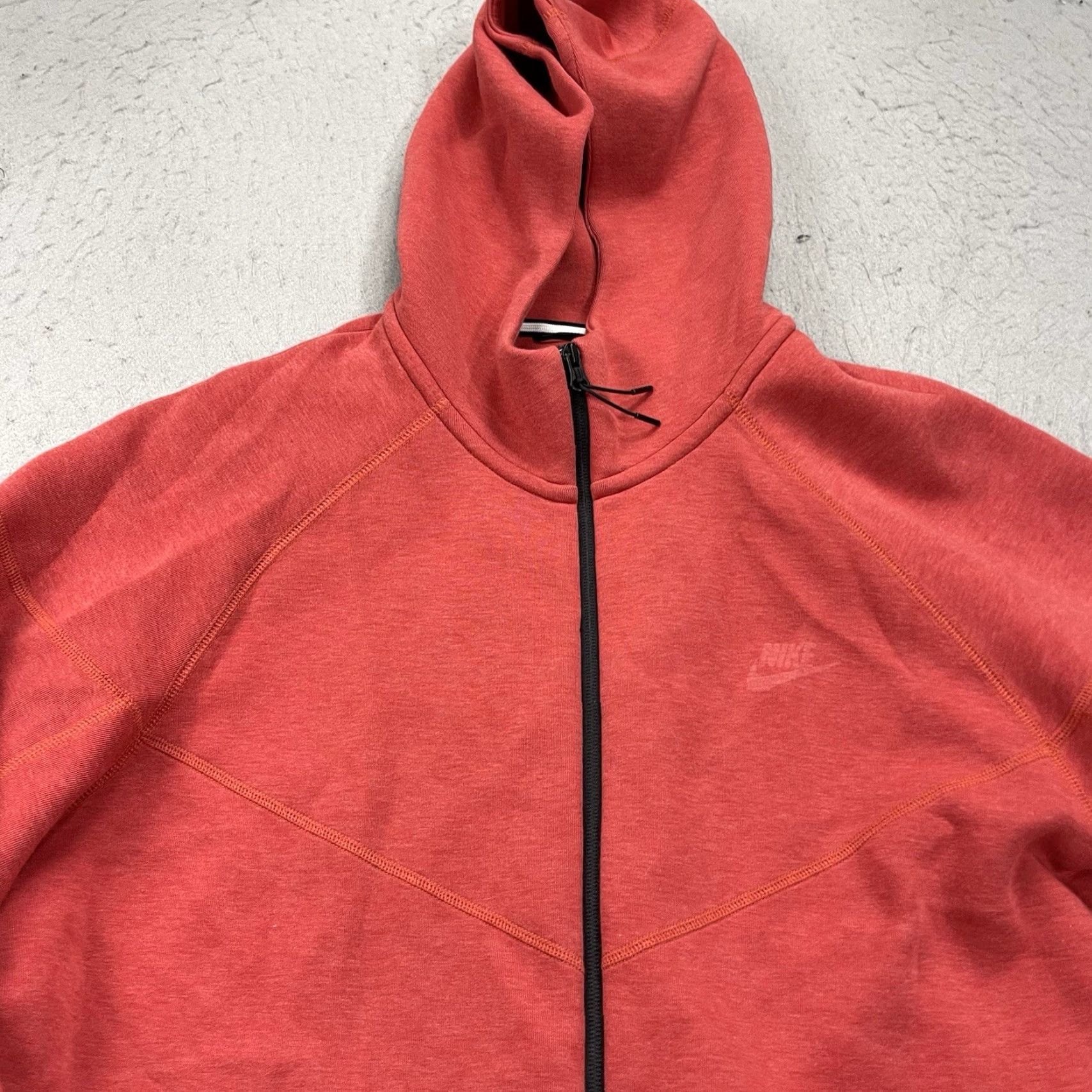 Nike Nike Tech Hoodie Mens XL Red Sportswear Full Zip Hoodie NSW Size US XL / EU 56 / 4 - 2 Thumbnail