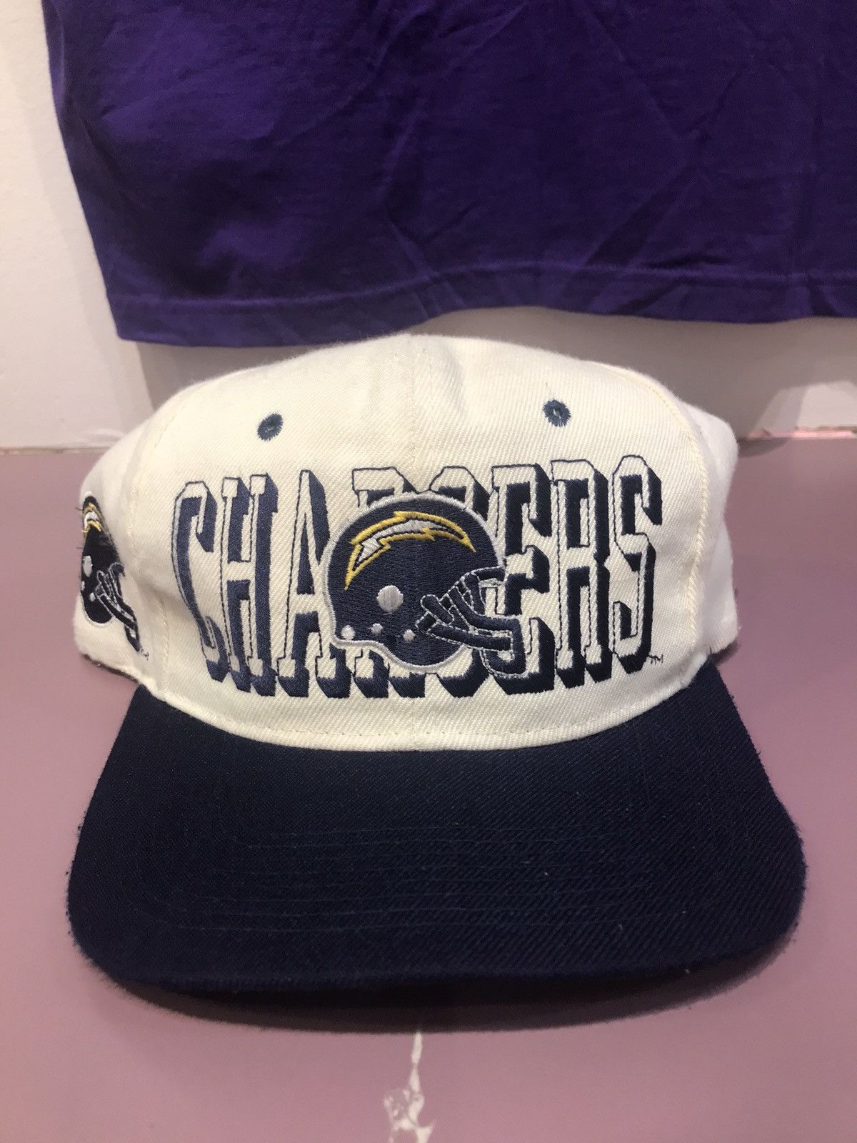 Vintage 90s AJD San Diego newest Chargers Snap Back Hat