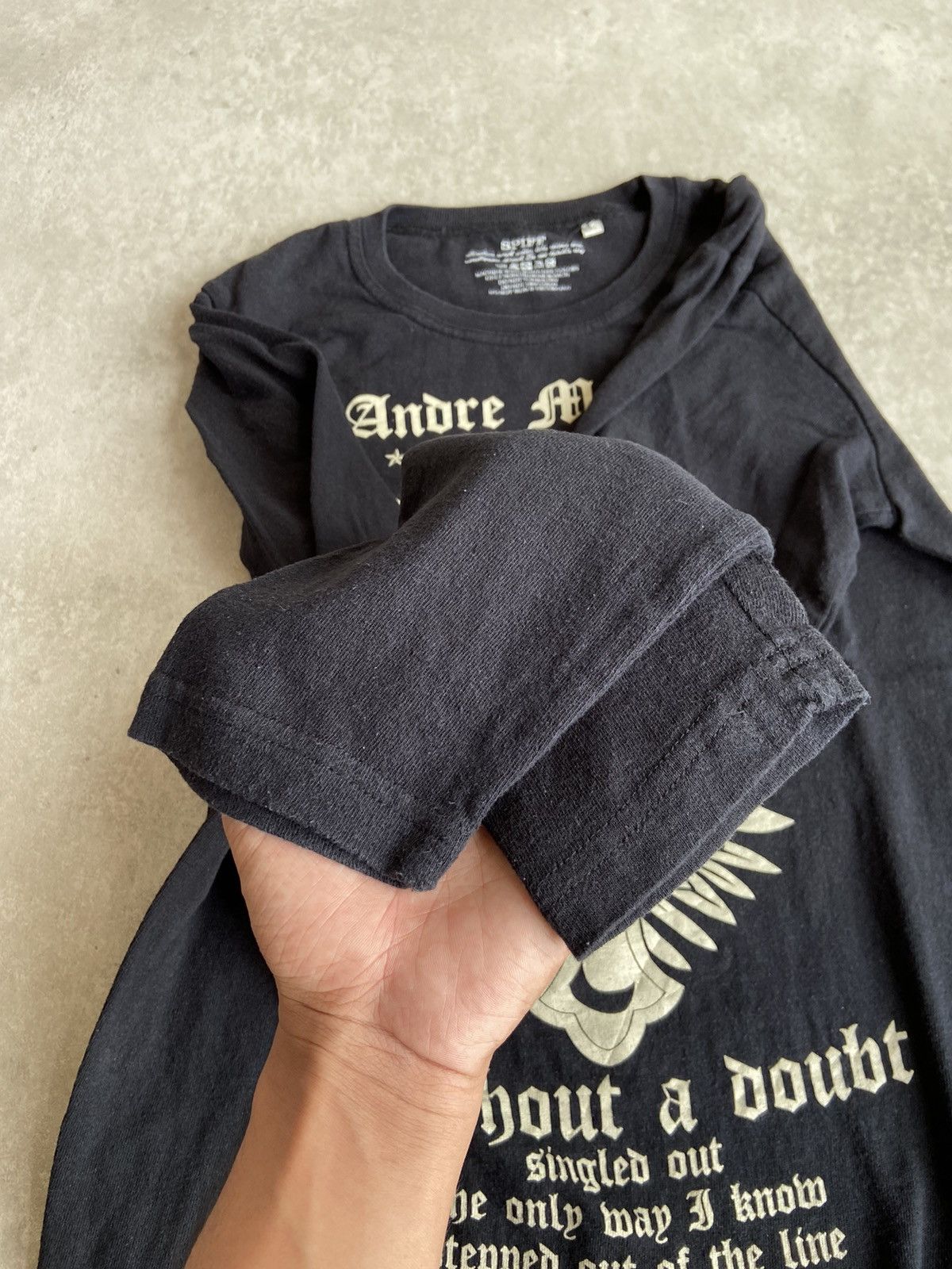 If Six Was Nine × Japanese Brand × Le Grande Bleu (L.G.B.) ANDRE MALRAUR CHROME LONGSLEEVE Size US L / EU 52-54 / 3 - 6 Thumbnail